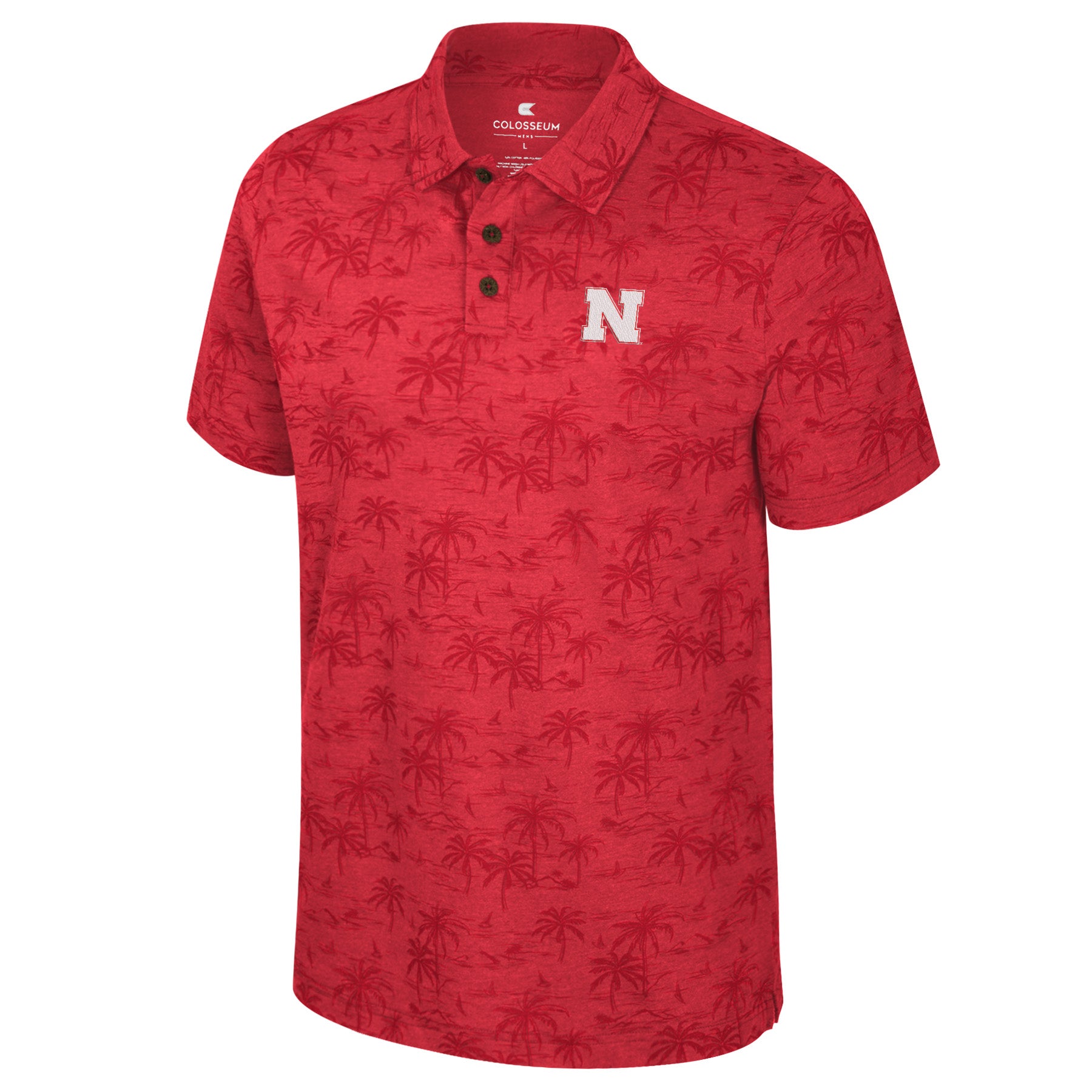 Fremen Palm Polo - Nebraska Cornhuskers