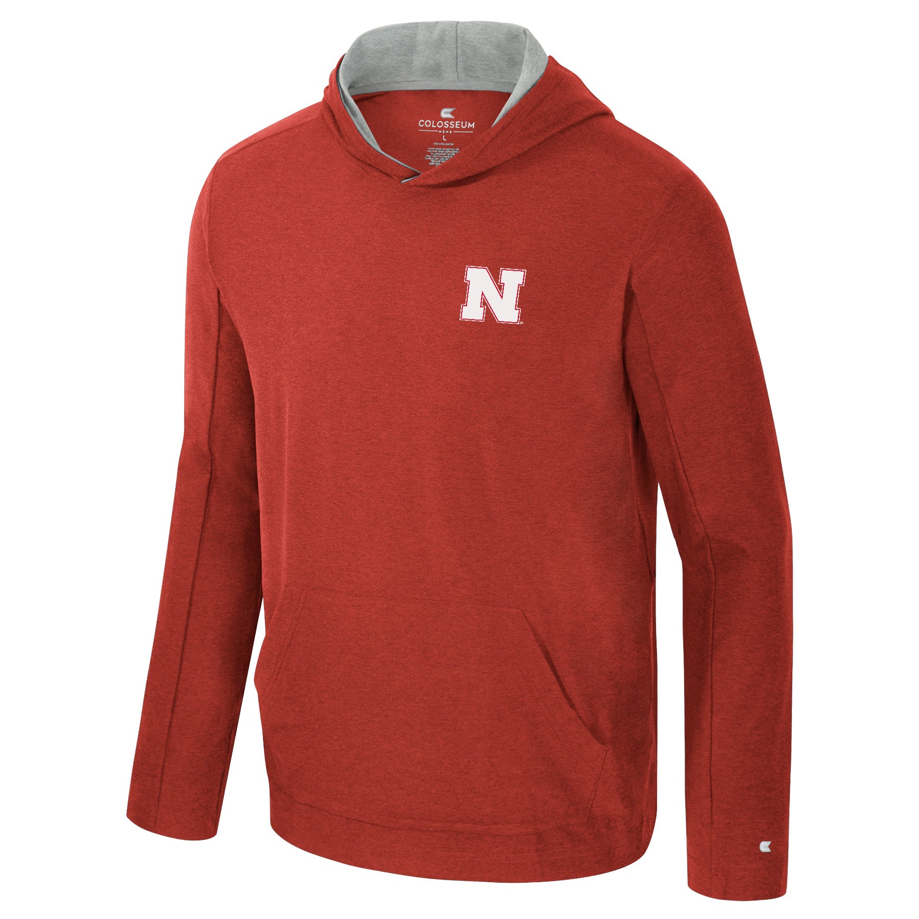 Leto Hooded Long Sleeve Tee - Nebraska Cornhuskers
