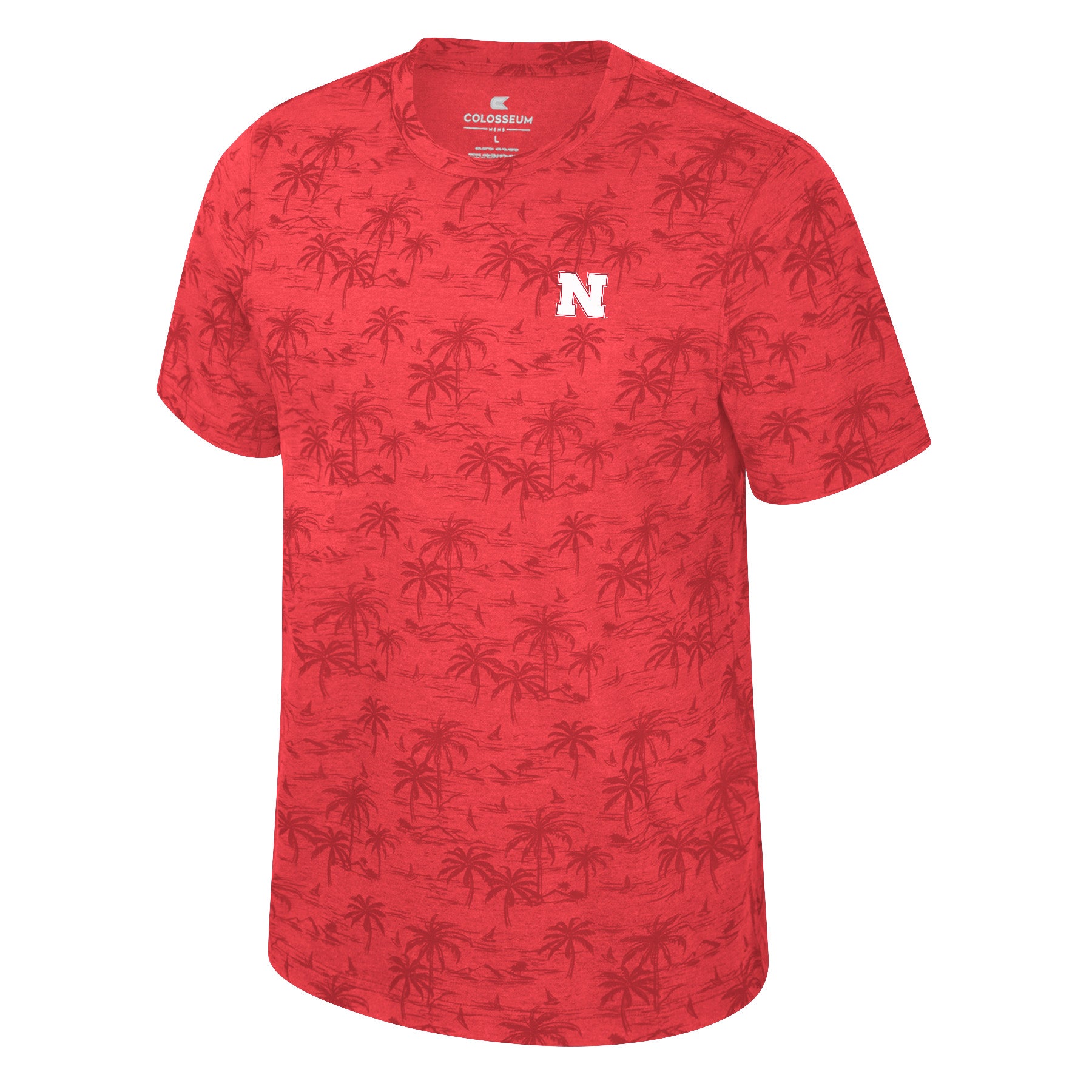 Fremen Palm Short Sleeve Tee - Nebraska Cornhuskers