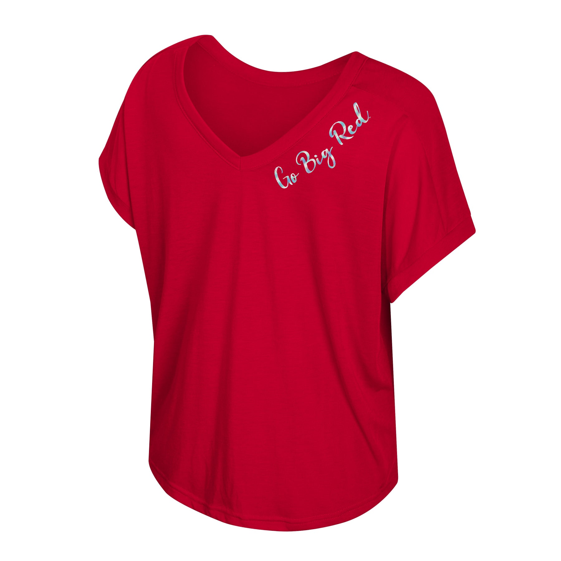 Sorcery Reverse Wear Knit Top - Nebraska Cornhuskers
