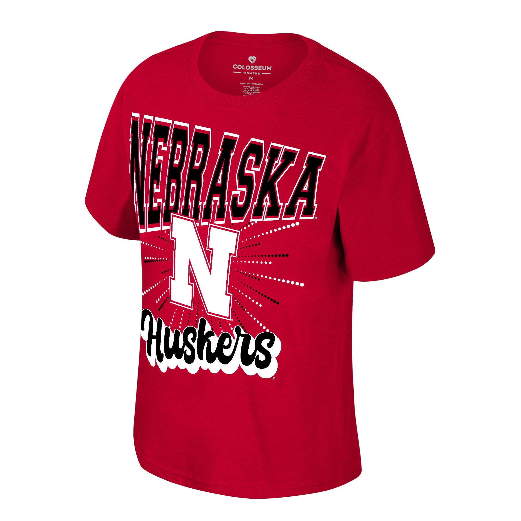 Oz Oversized Short Sleeve Tee - Nebraska Cornhuskers