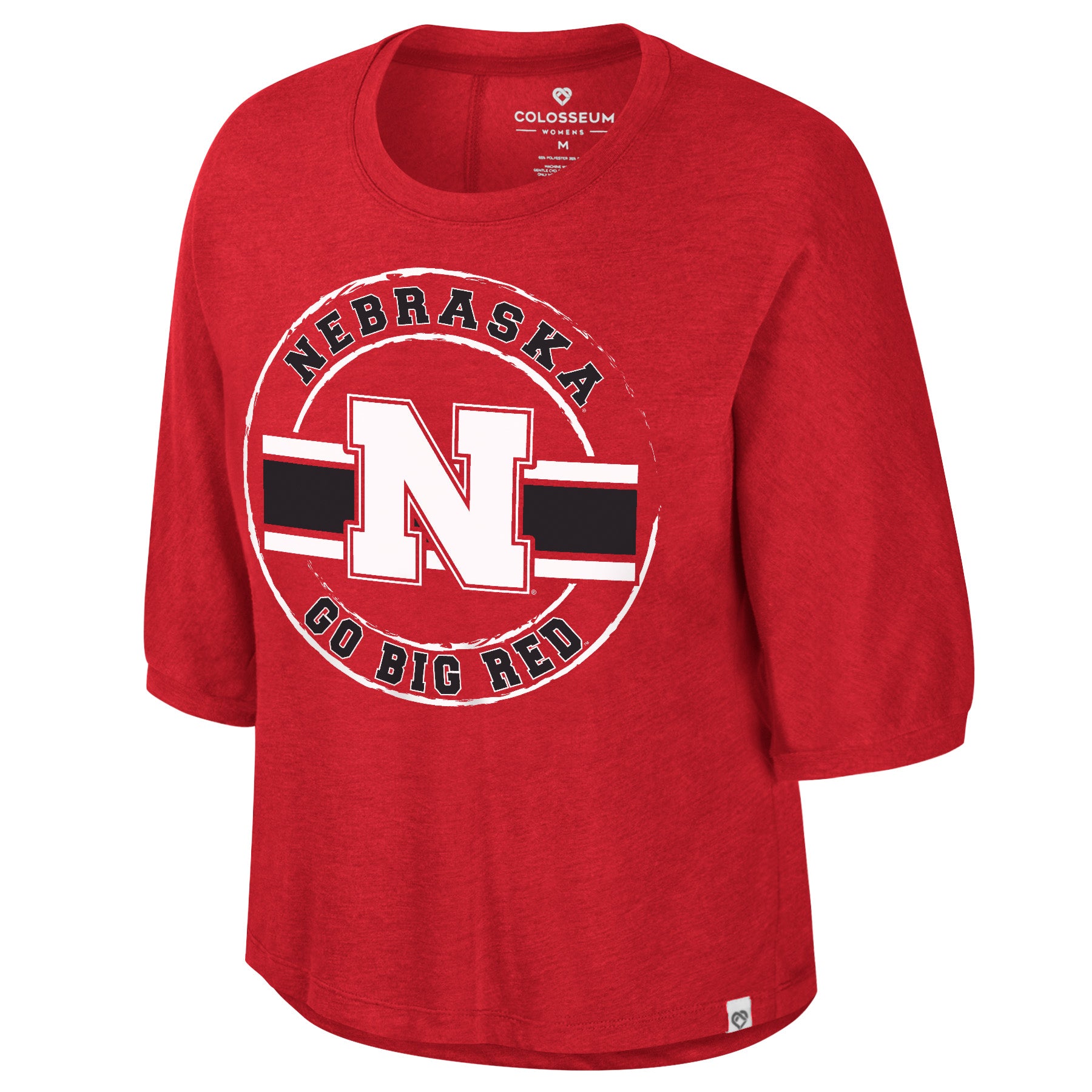 Elphaba Dolman Short Sleeve Tee - Nebraska Cornhuskers