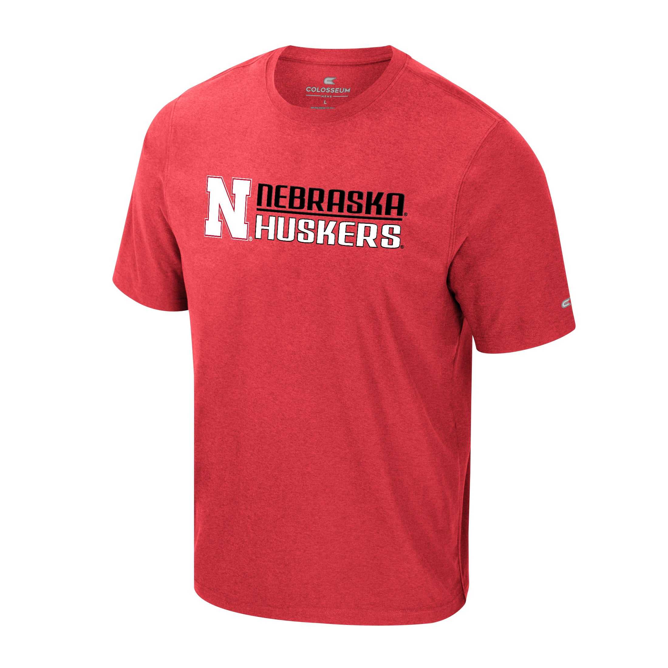 Cicero Short Sleeve Tee in Red - Nebraska Cornhuskers