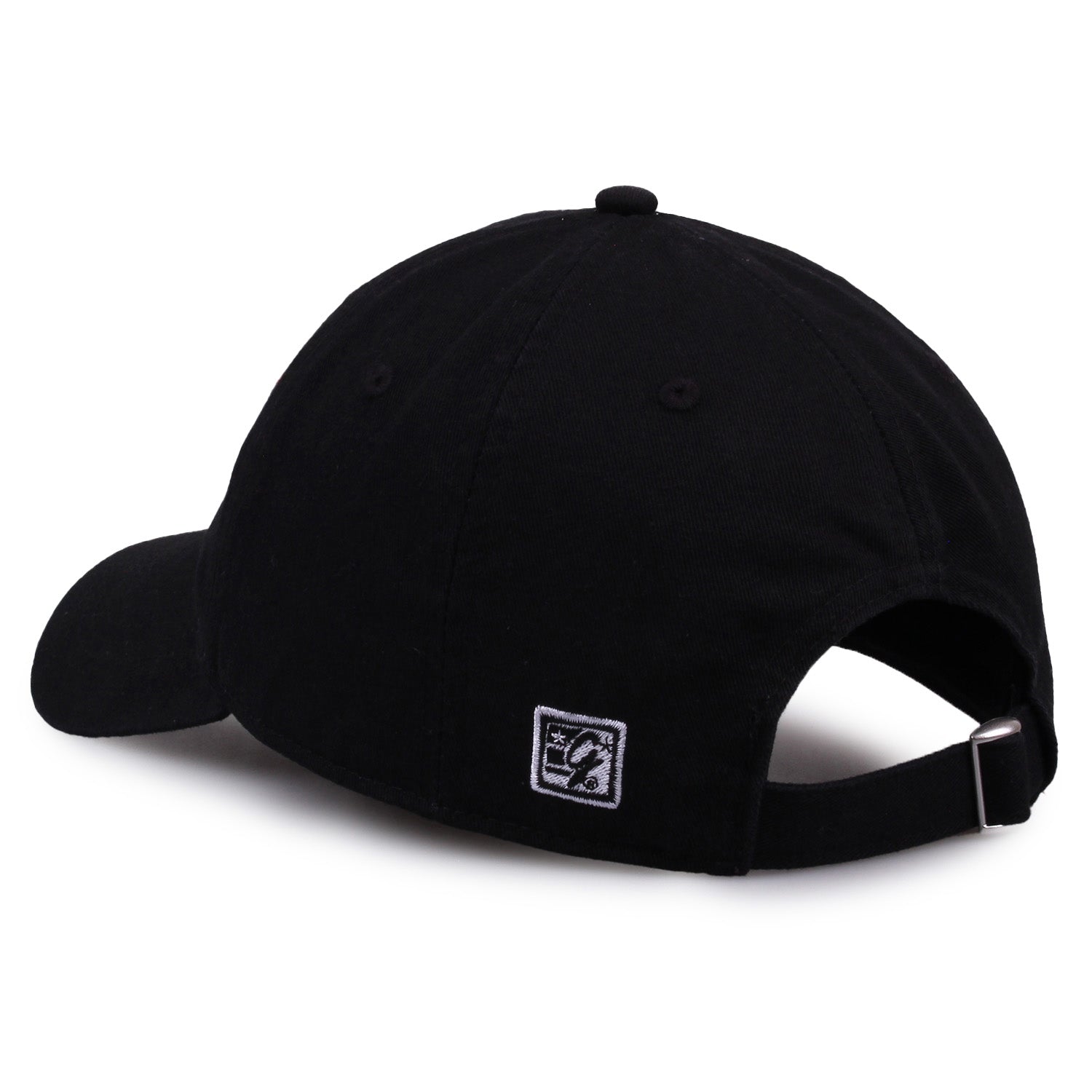 Classic Twill Relaxed in Black Hat, Curved Bill, Strapback - Nebraska Cornhuskers