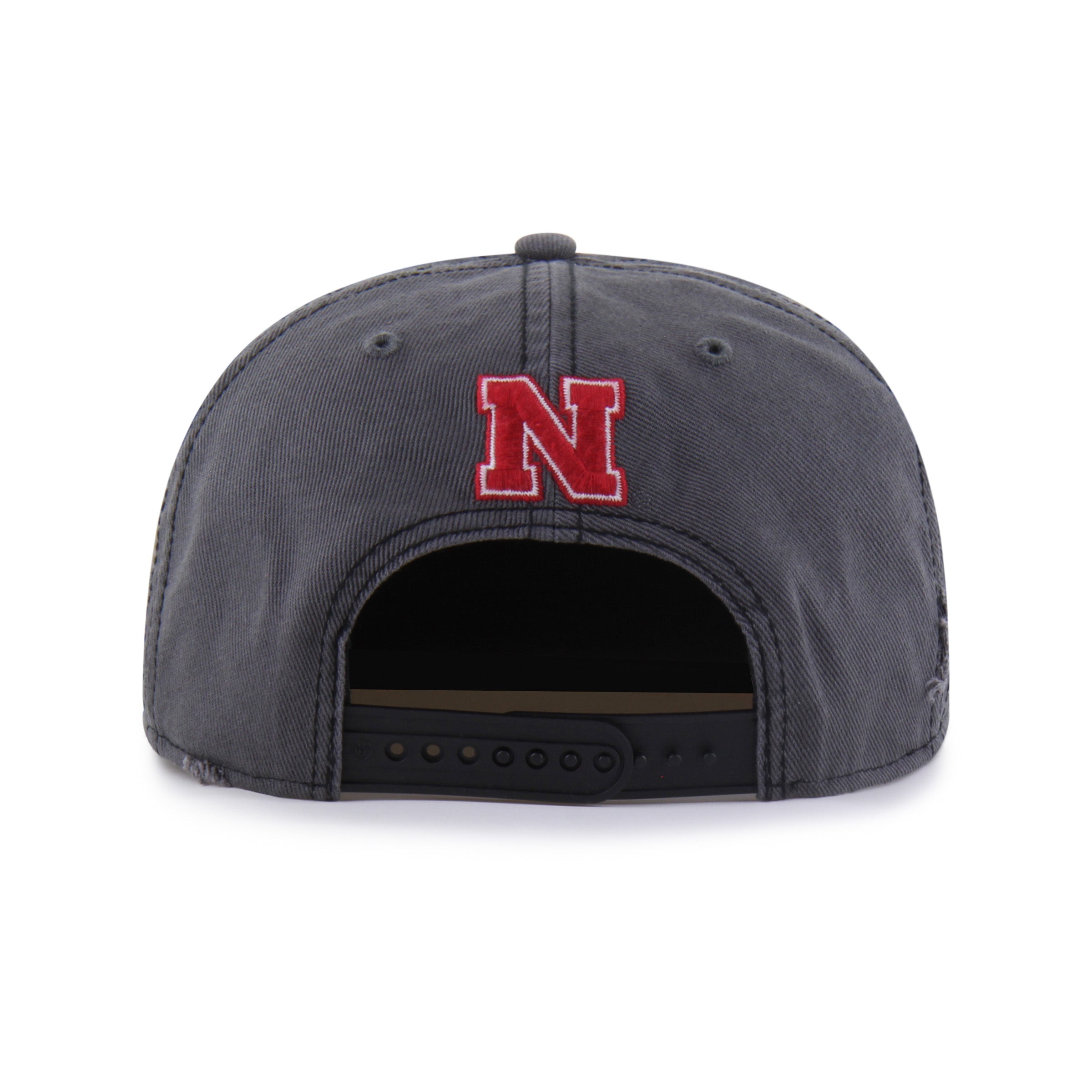 Coal Cragged '47 Captain Rl Hat, Flat Bill, Snapback - Nebraska Cornhuskers