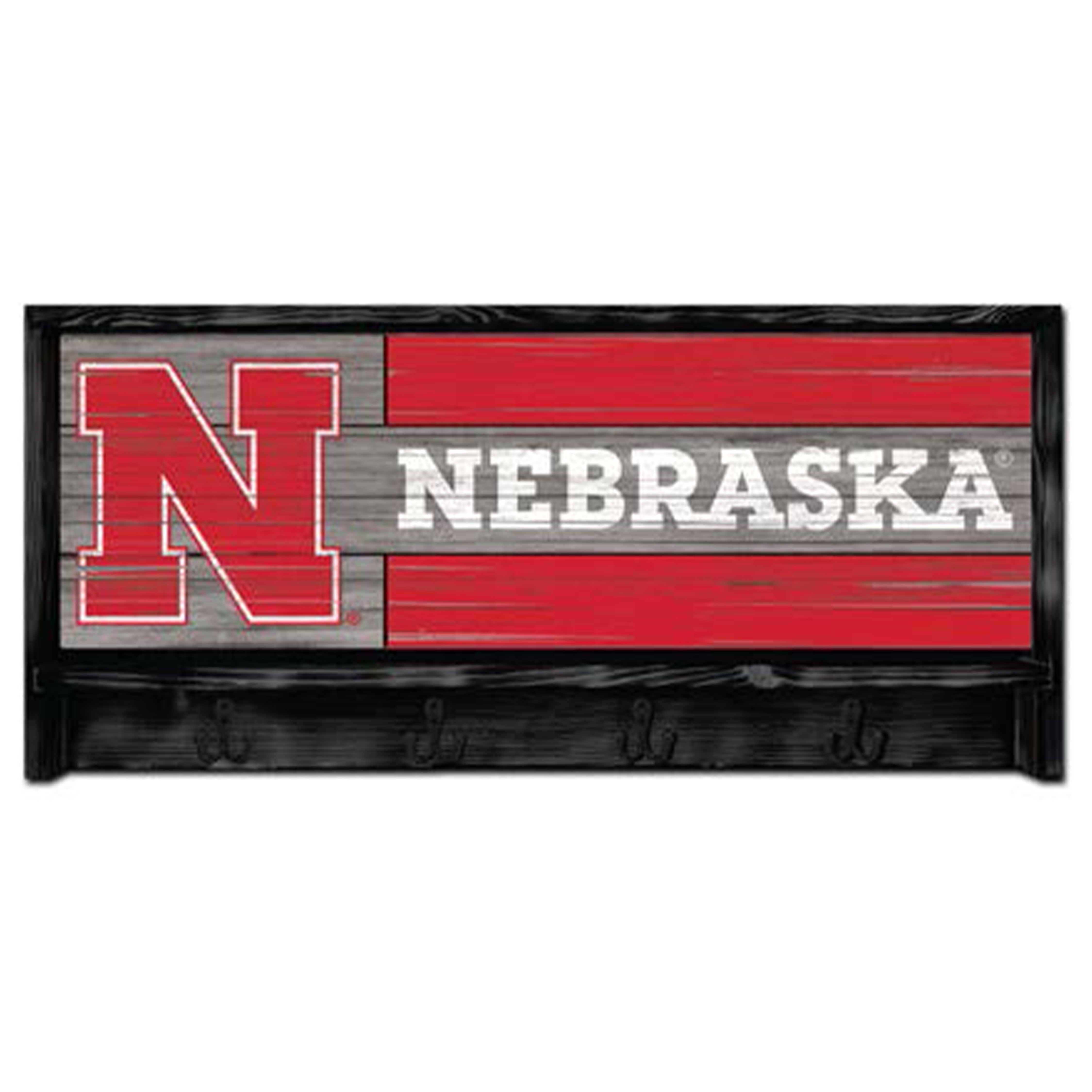 Coat Rack Nebraska - Nebraska Cornhuskers