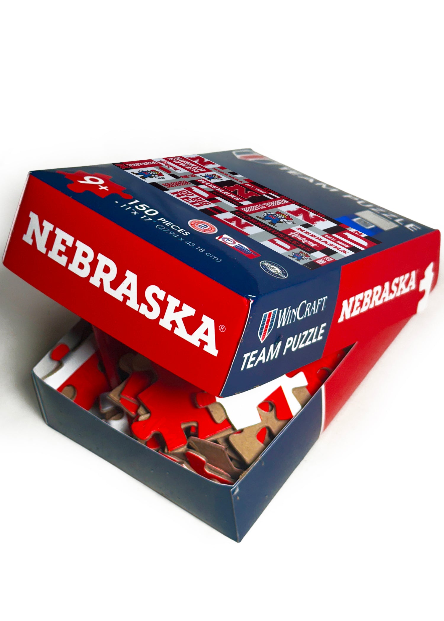 Collage 150-piece Puzzle - Nebraska Cornhuskers