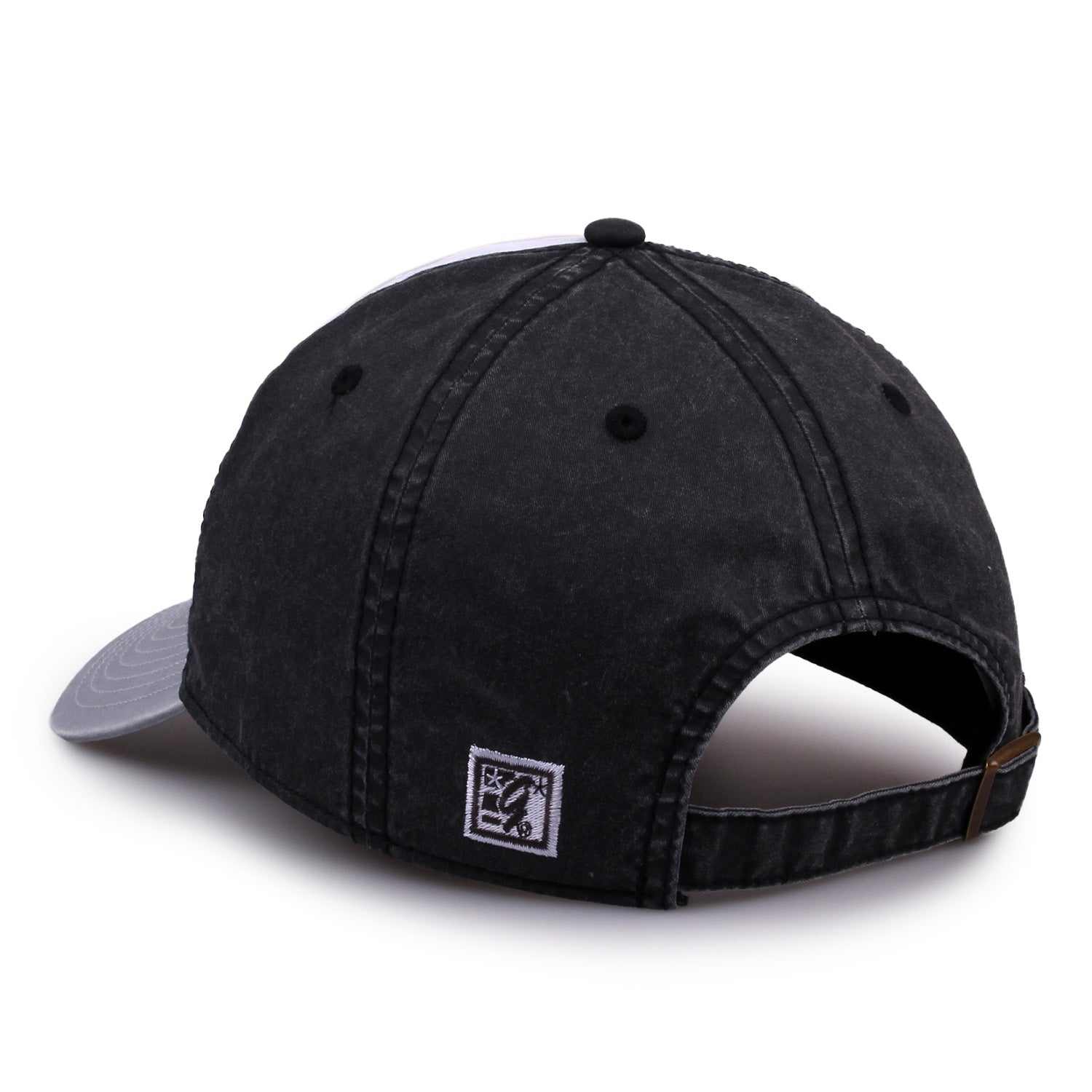 Combed Cotton in Split Tone Hat, Curved Bill, Strapback - Nebraska Cornhuskers
