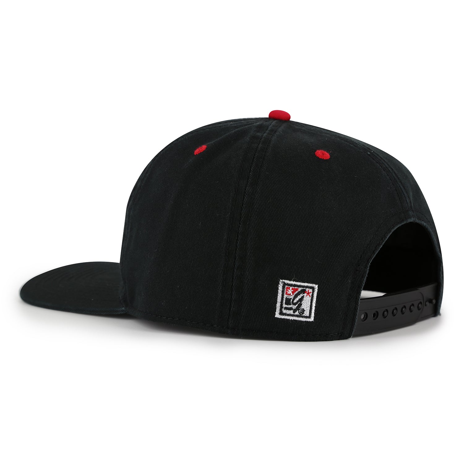 Comfort Twill 5-Panel Hat, Curved Bill, Snapback - Nebraska Cornhusker