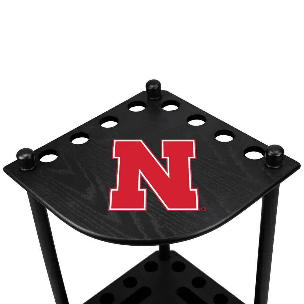 Corner Cue Rack - Imperial - Nebraska Cornhuskers