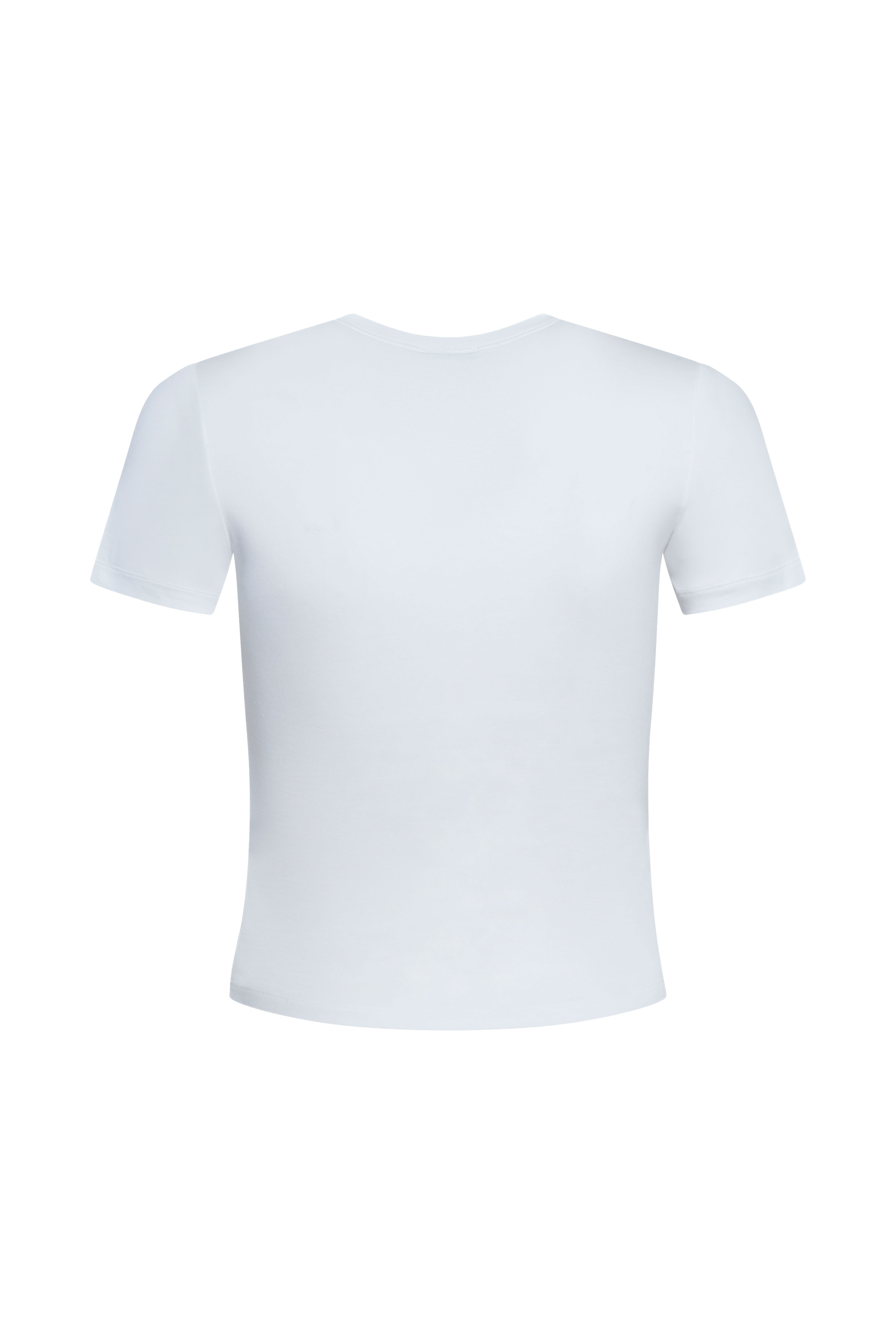 Cotton Jersey in White with Bling T-Shirt by Hype & Vice - Nebraska Cornhuskers