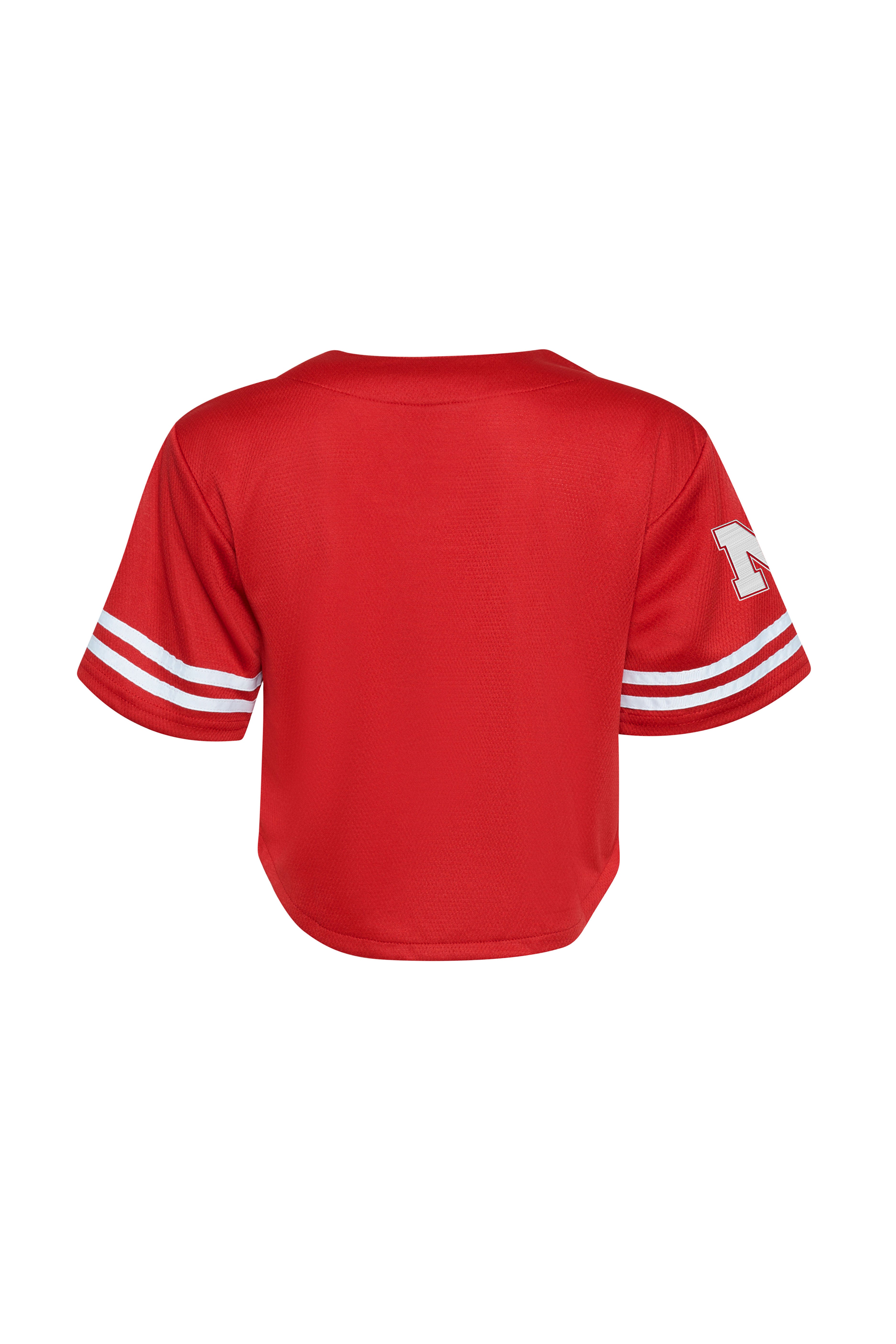 Cropped Jersey by Hype & Vice - Nebraska Cornhuskers