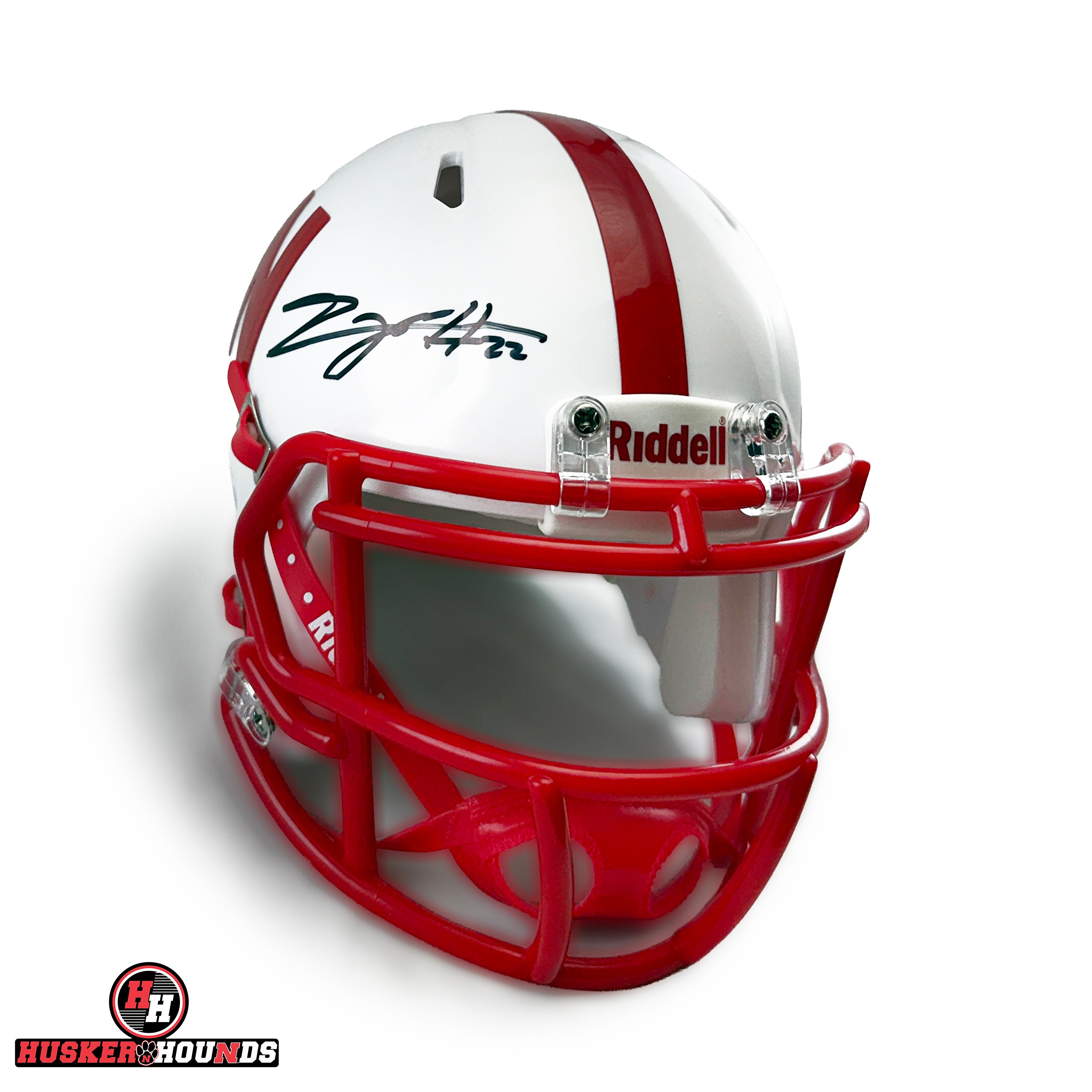 Devine Ozigbo Autographed Speed Mini Helmet - Nebraska Cornhuskers