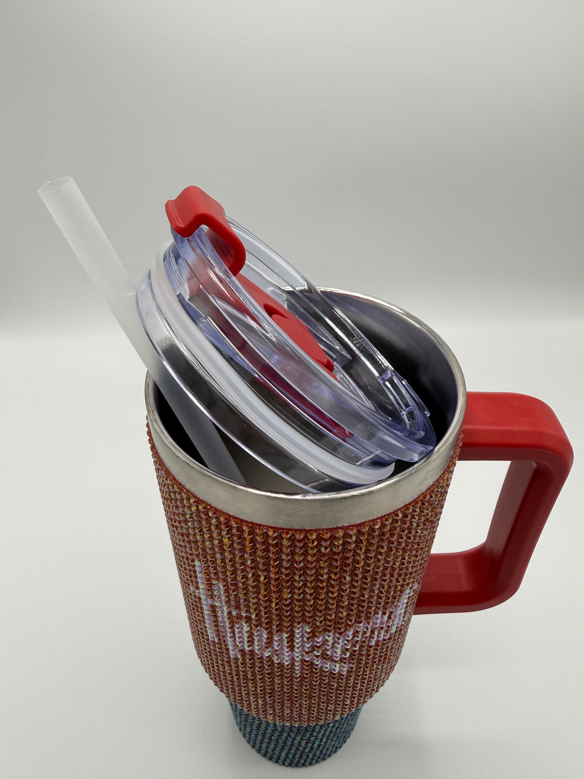 Bling Colossal Handled Tumbler - Nebraska Cornhuskers
