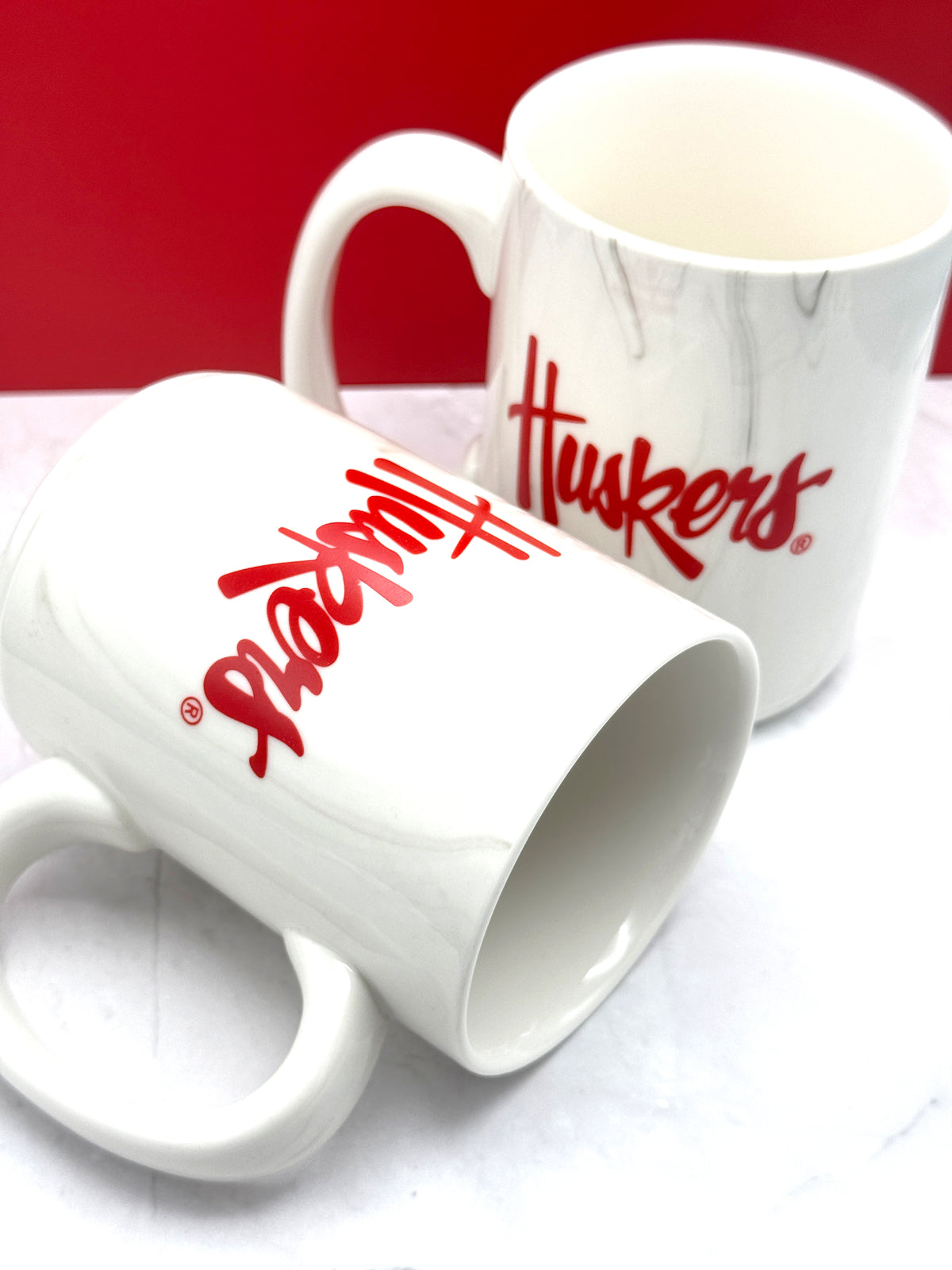 Marbled Script Huskers Mug