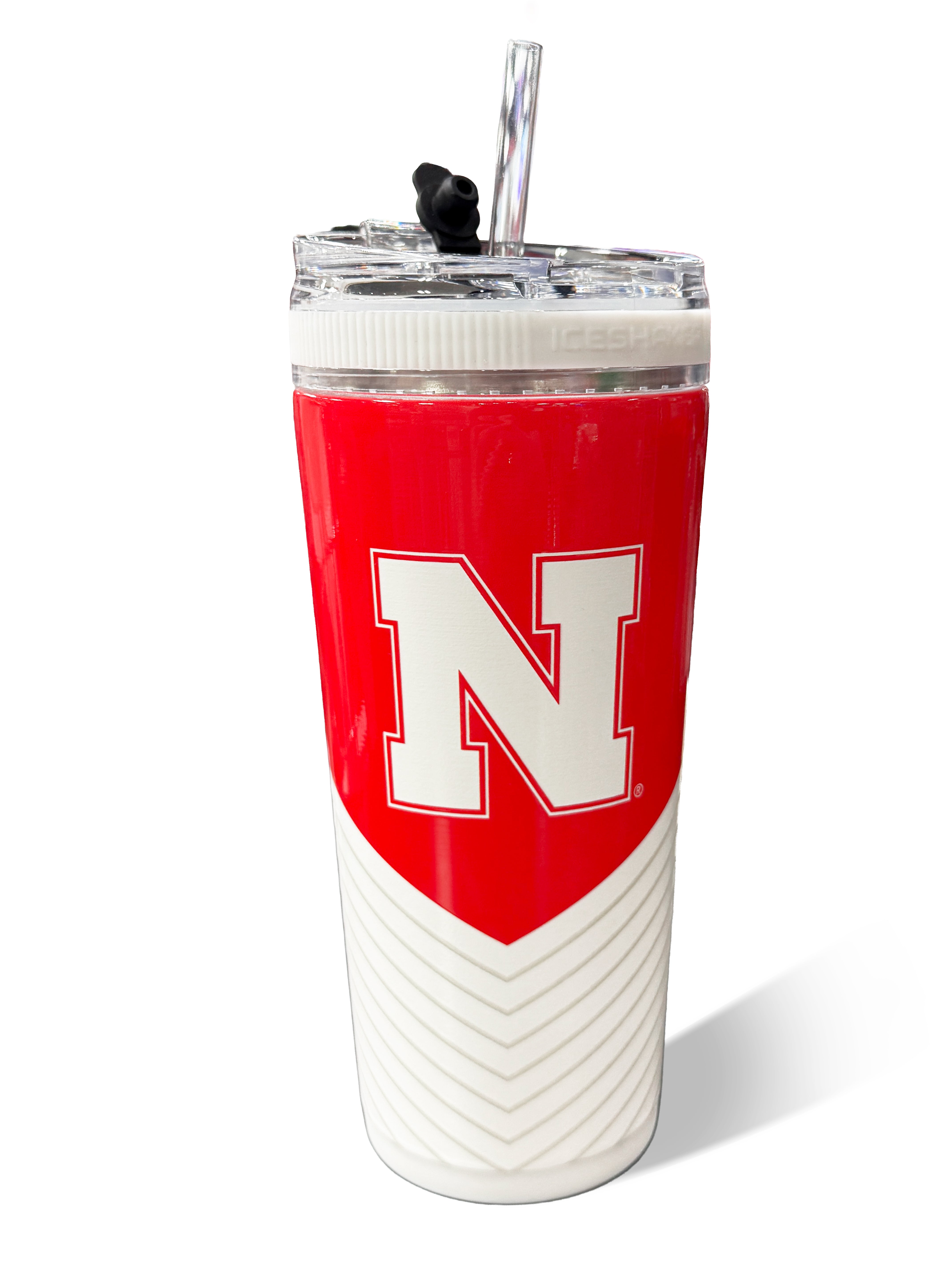 Flex Ice Shaker 26oz Stainless Steel Bottle - Nebraska Cornhuskers
