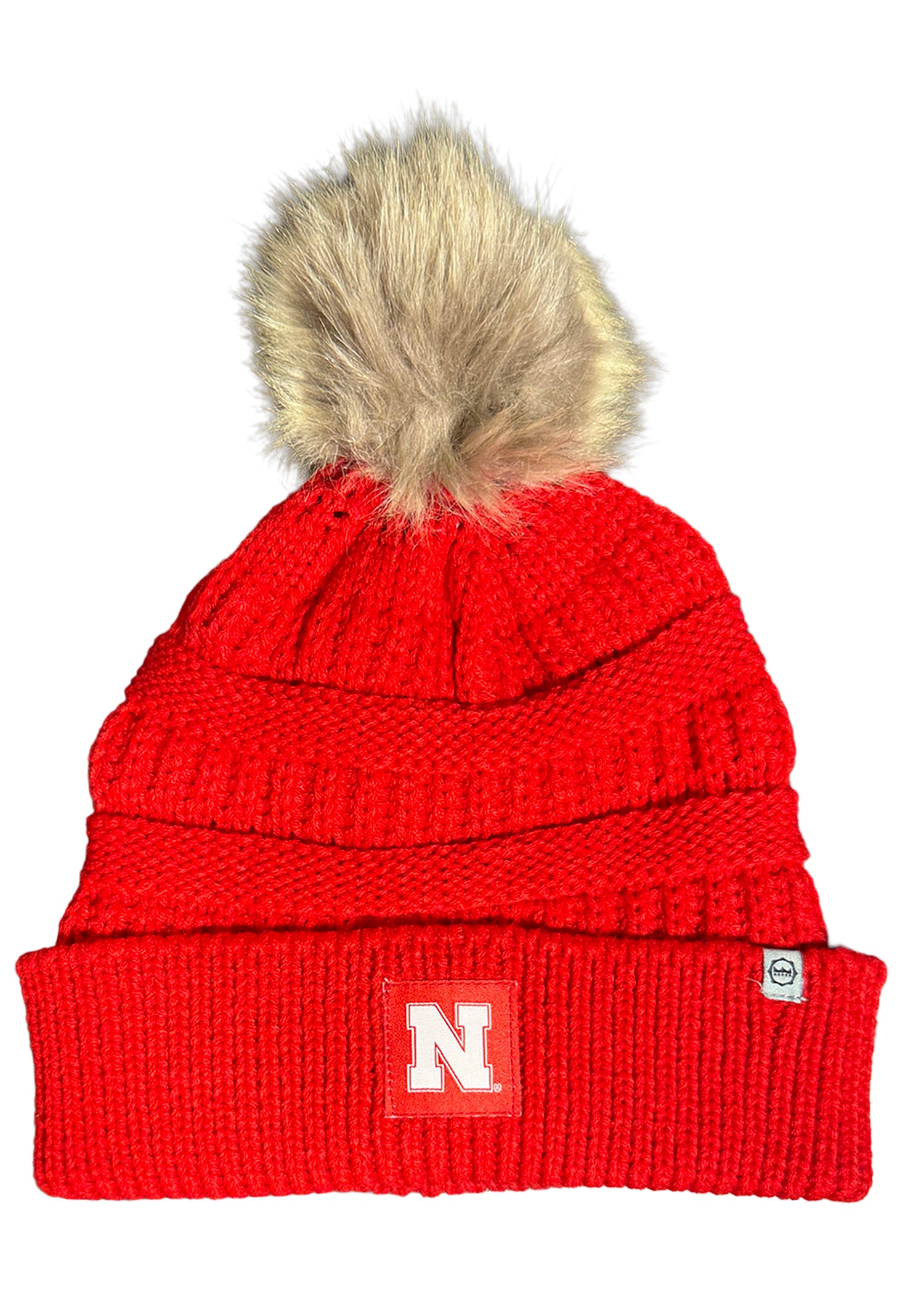 Women's Red Destiny Cuff Beanie