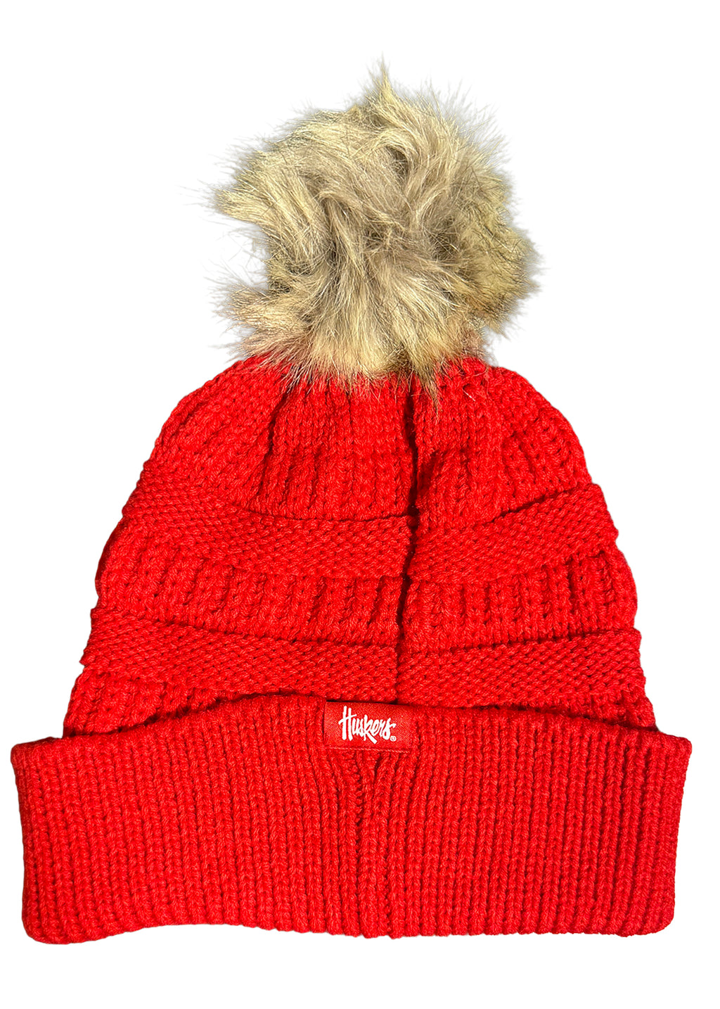 Women's Red Destiny Cuff Beanie