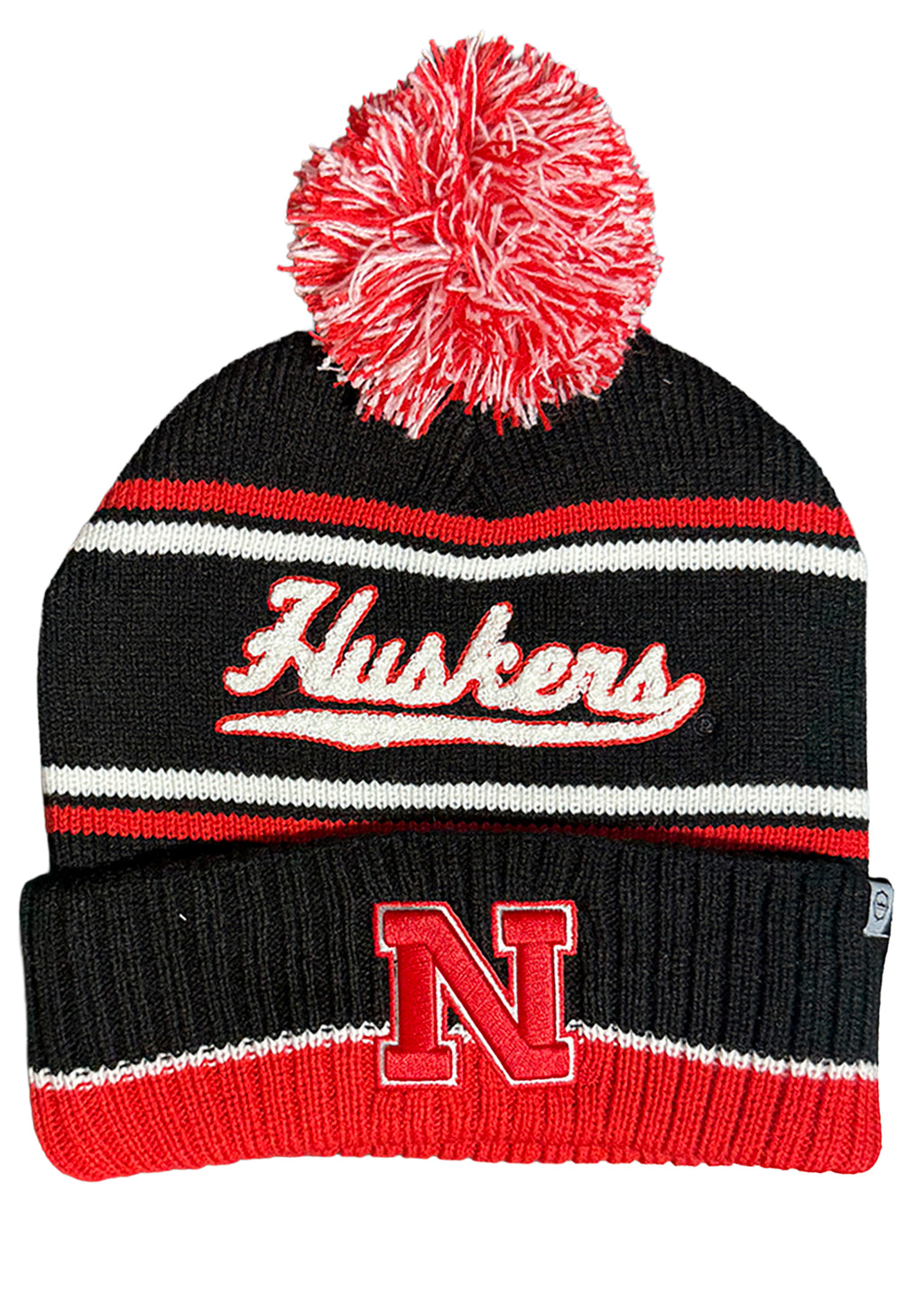 Chenille Script Cuff Beanie