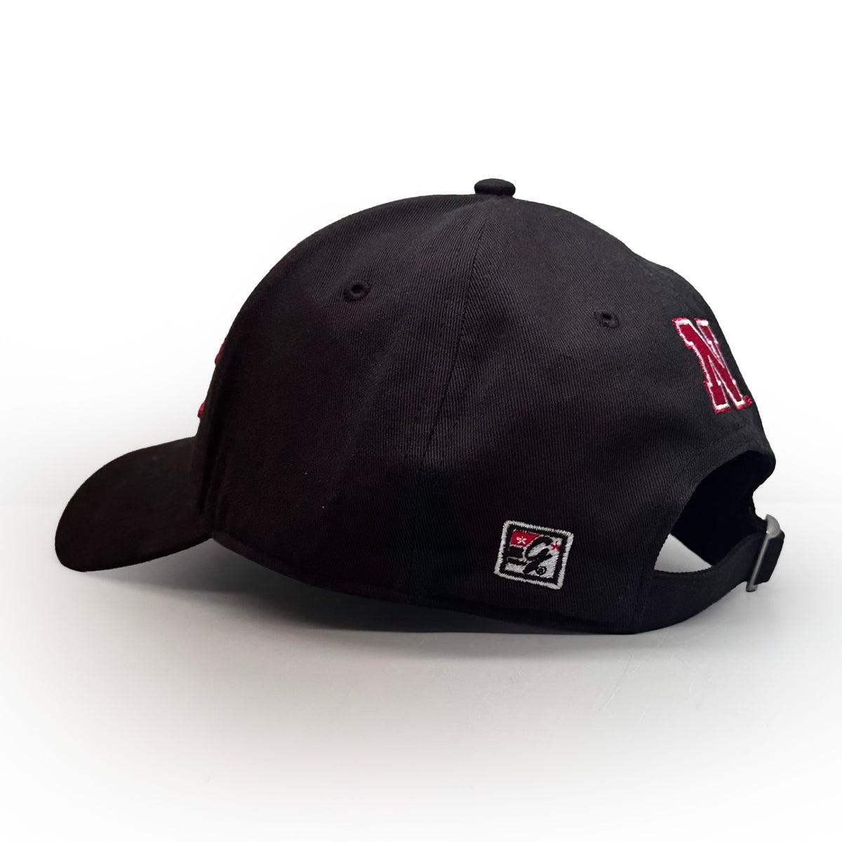 Cornhusker Football Hat, Curved Bill, Strapback - Nebraska Cornhuskers