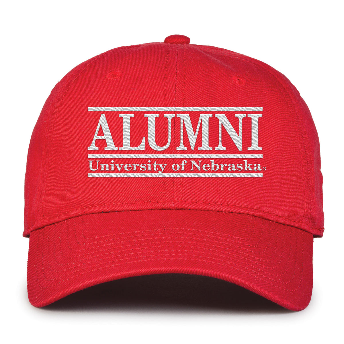 Classic Twill Alumni in Red Hat, Curved Bill, Strapback - Nebraska Cornhuskers