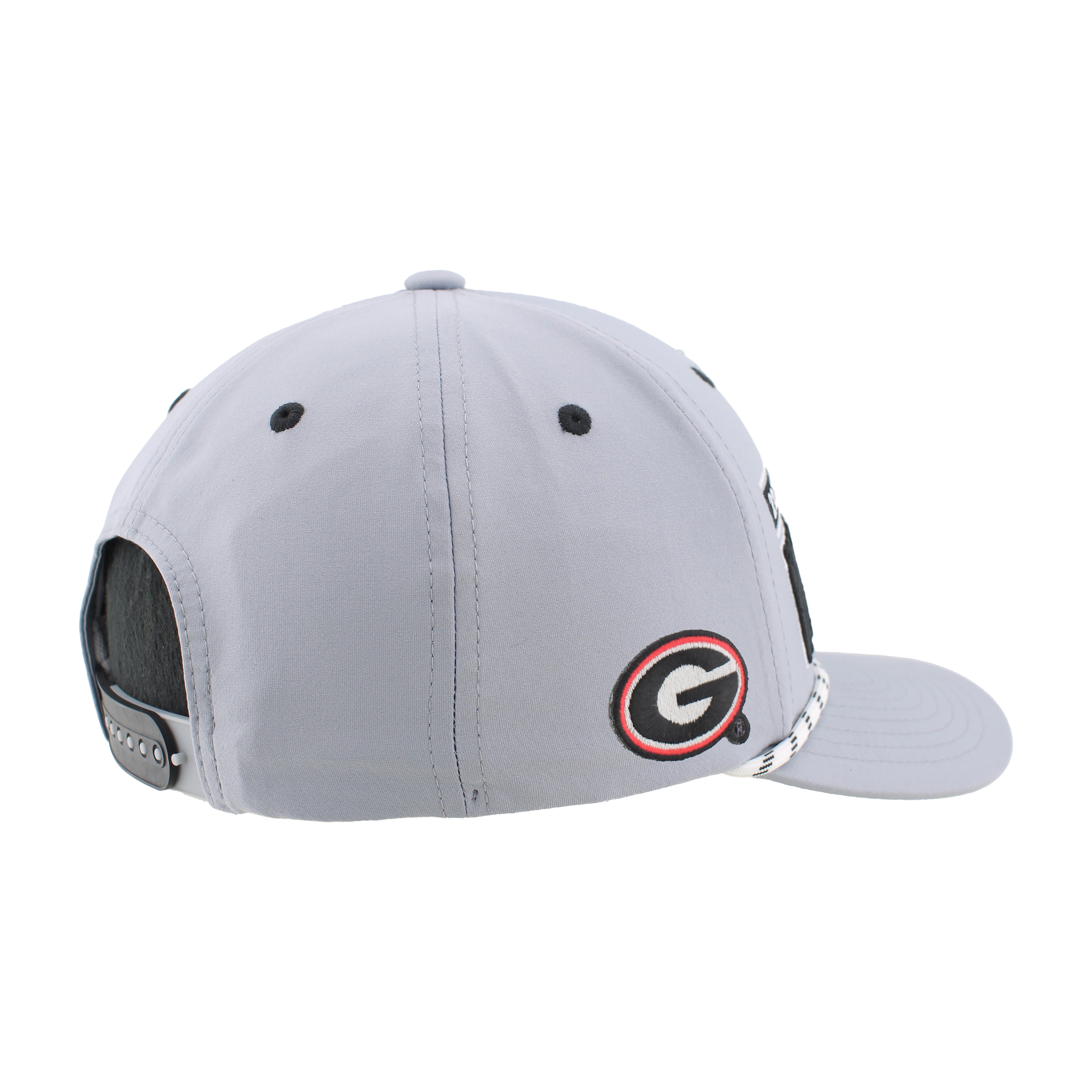 Georgia 2026 CWS Grey Rope Hat, Curved Bill, Snapback - Nebraska Cornhuskers