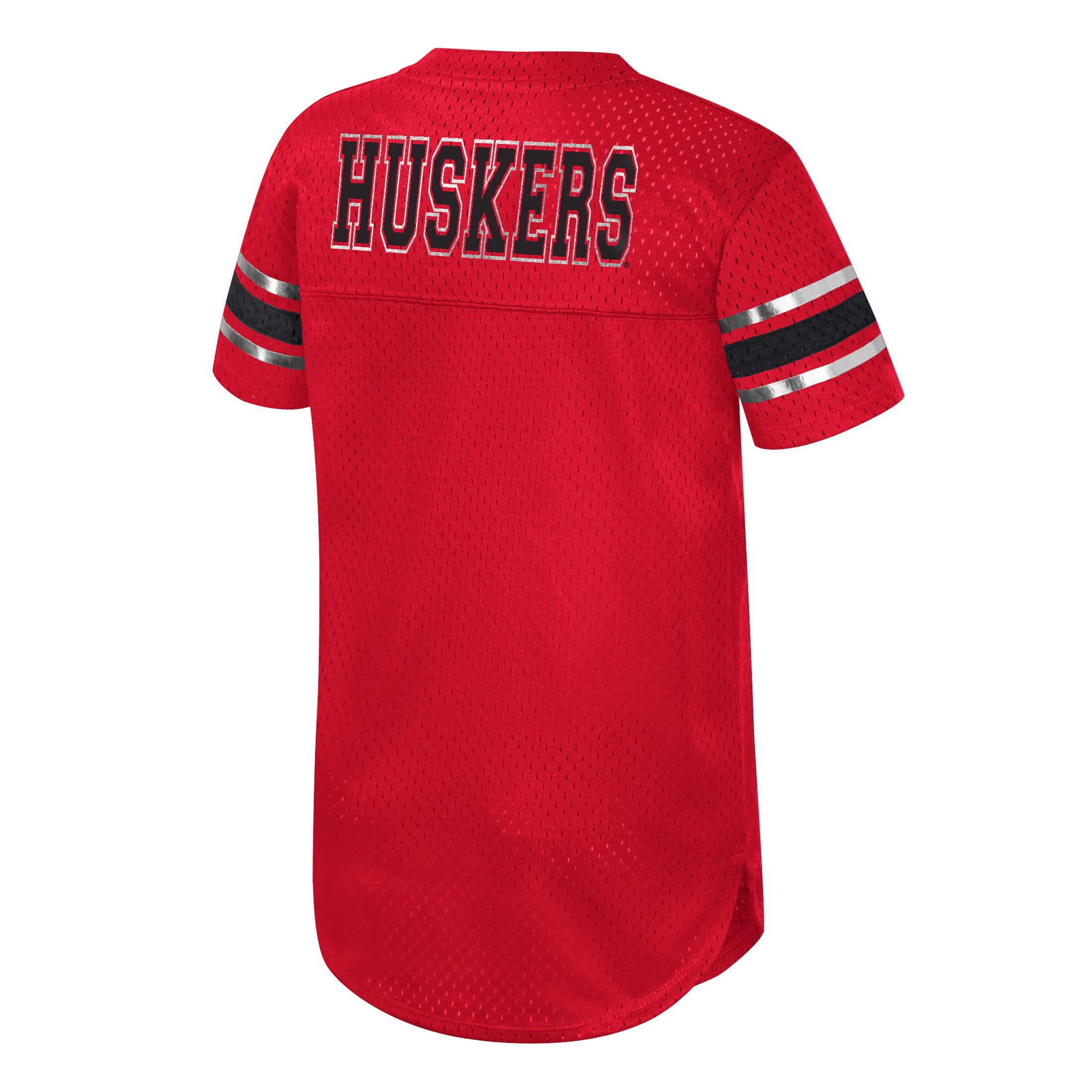 Girls Aunt Trixie Jersey Dress in Red - Nebraska Cornhuskers