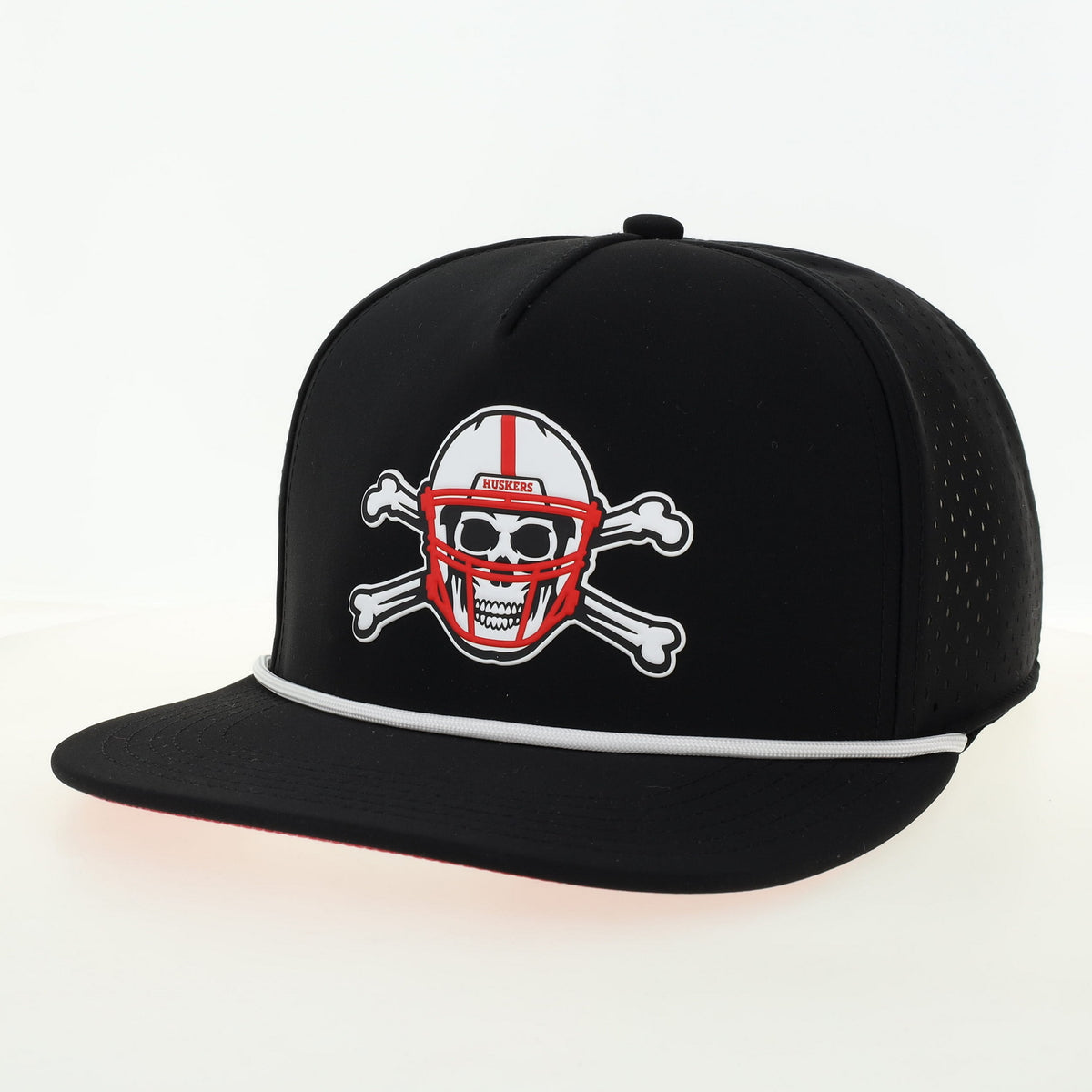 Gameday Blackshirts Rope Hat, Flat Bill, Snapback - Nebraska Cornhuskers