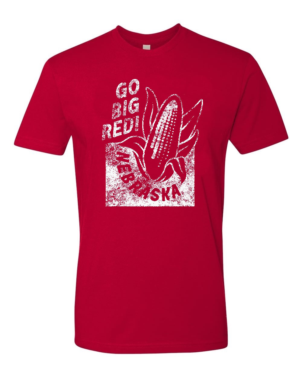 Go Big Red Corn Red Tee - Nebraska Cornhuskers