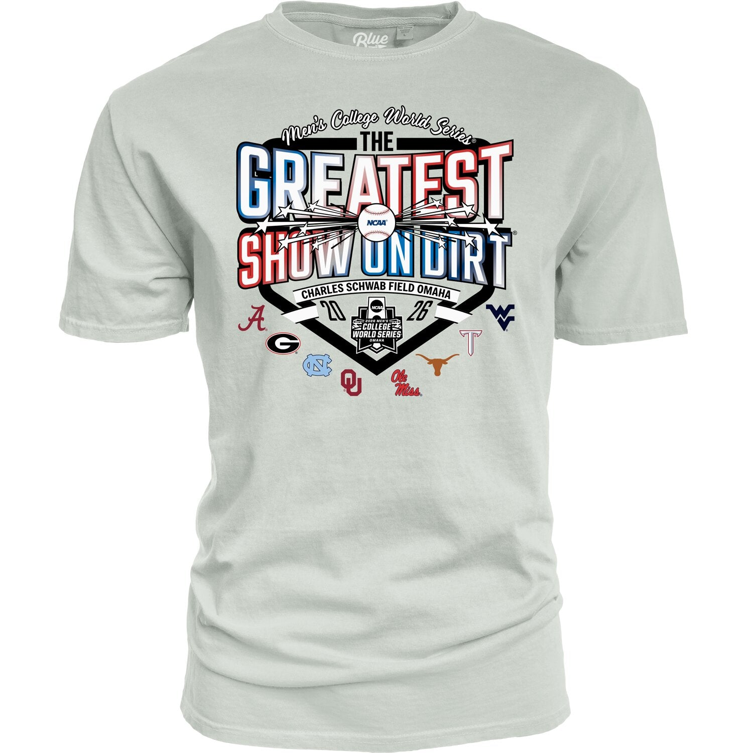 Greatest Show on Dirt CWS 2026 Concrete Tee