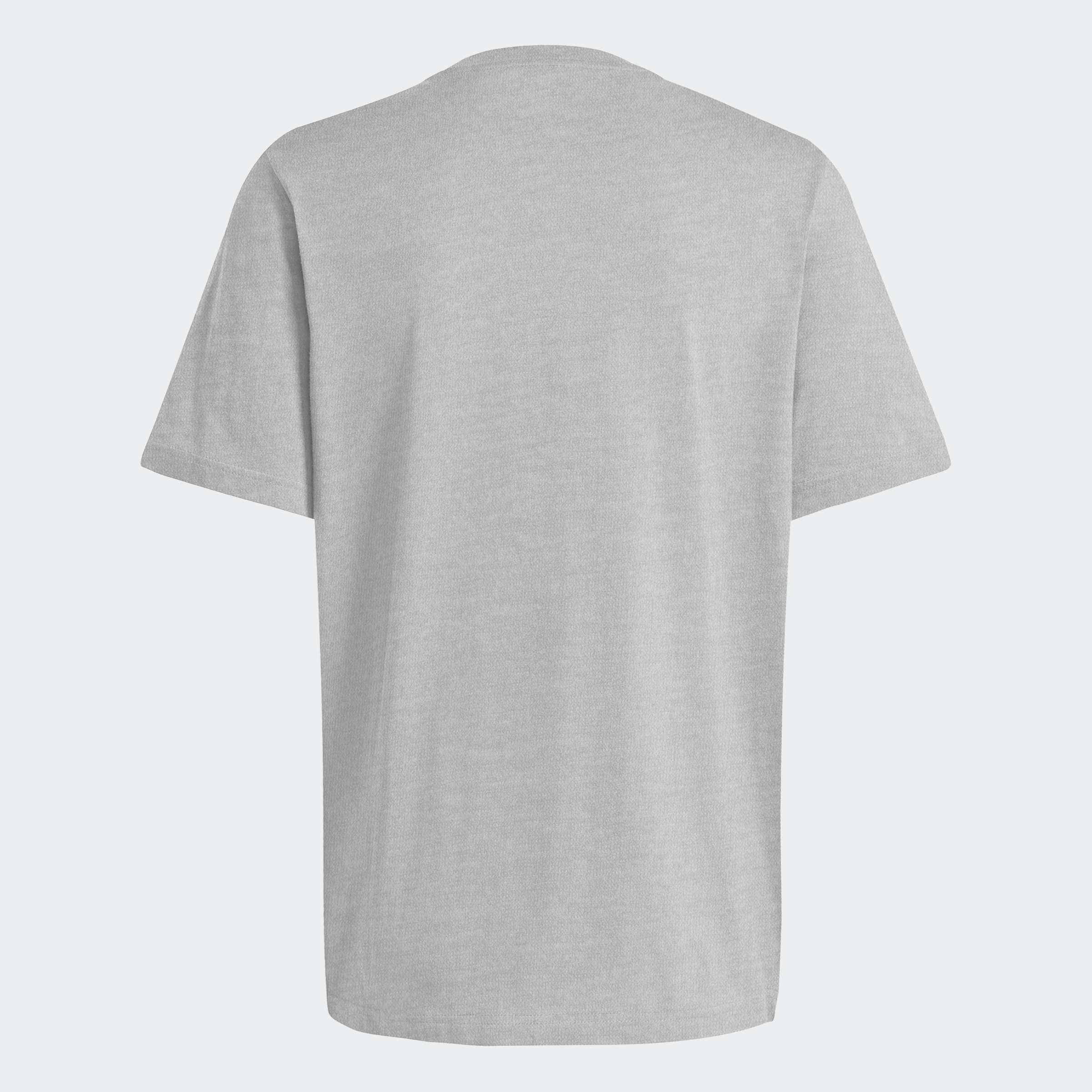 Grey Adidas Men's Every Run Earned Short Sleeve Tee - Nebraska Cornhuskers