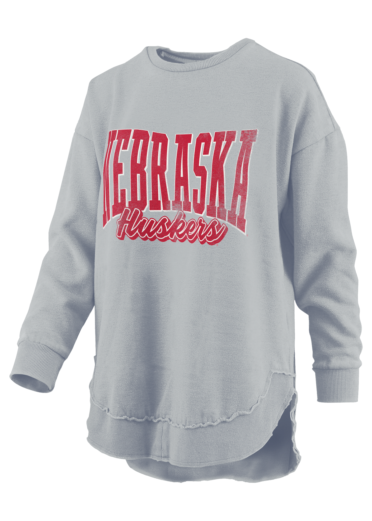 Grey Tacoma Women's Long Sleeve Tee - Nebraska Cornhuskers
