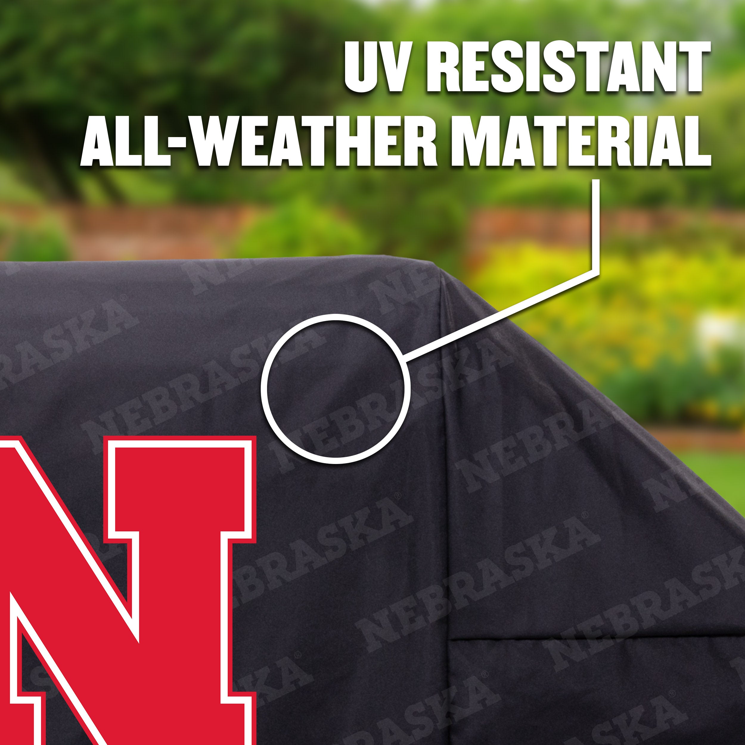 Grill Cover - Nebraska Cornhuskers