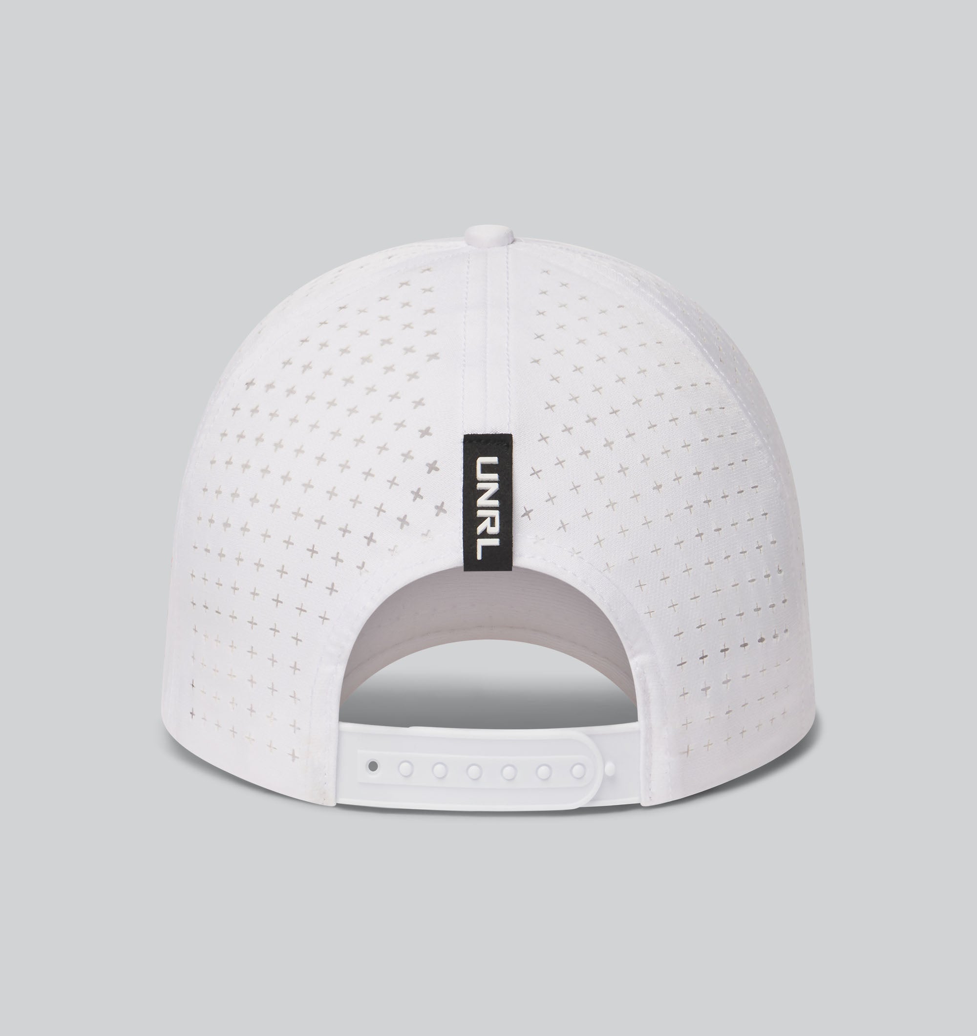 UNRL Mid-Pro Vented Rope White Hat, Curved Bill, Snapback - Nebraska Cornhuskers