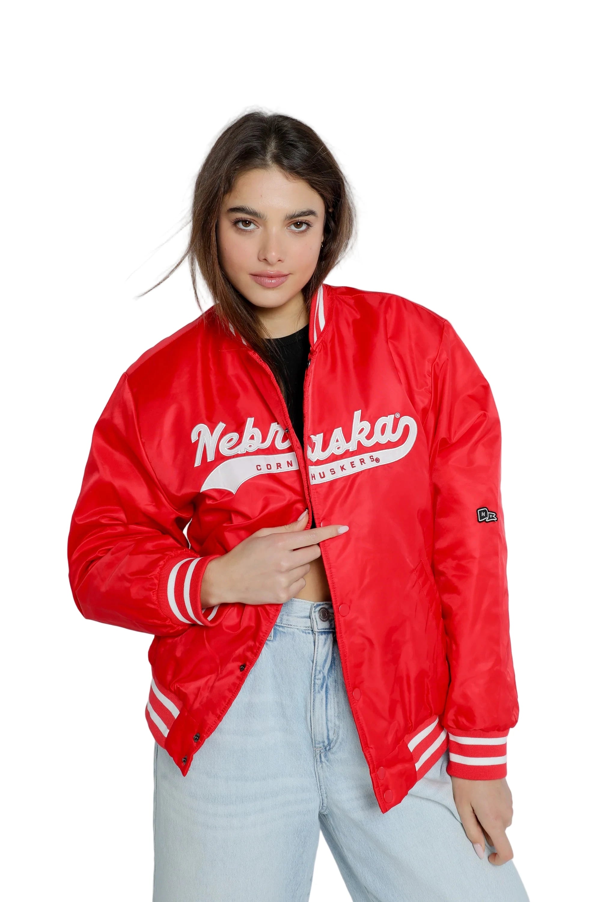 Nebraska A-Game Varsity Bomber Jacket