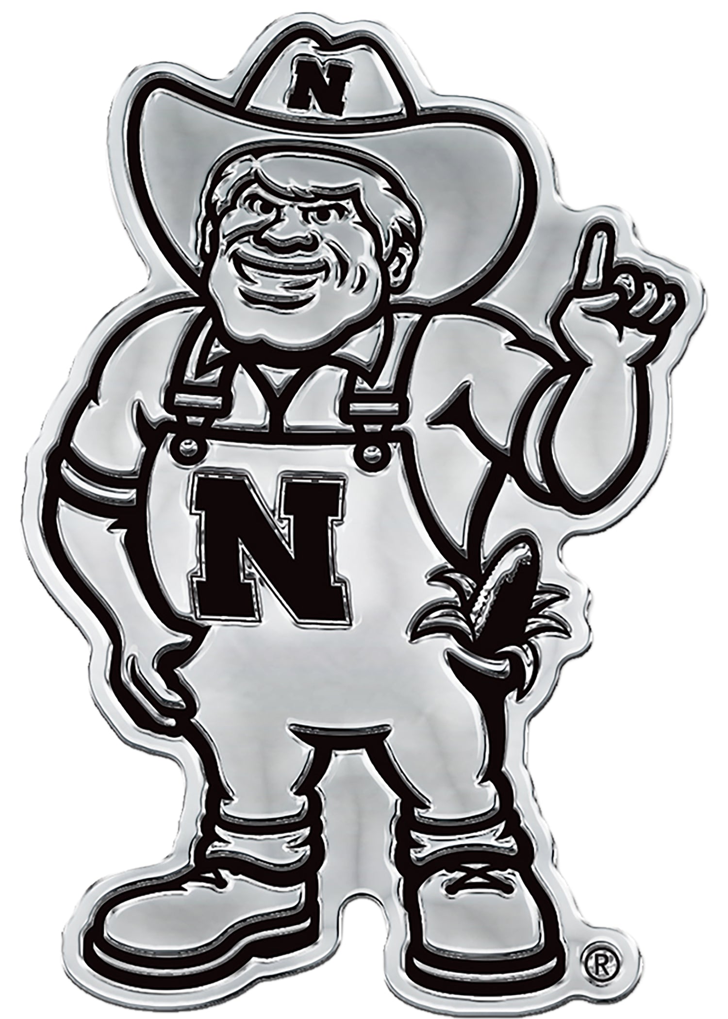 Acrylic - Metallic with Adhesive Tape Backing Herbie Auto Emblem