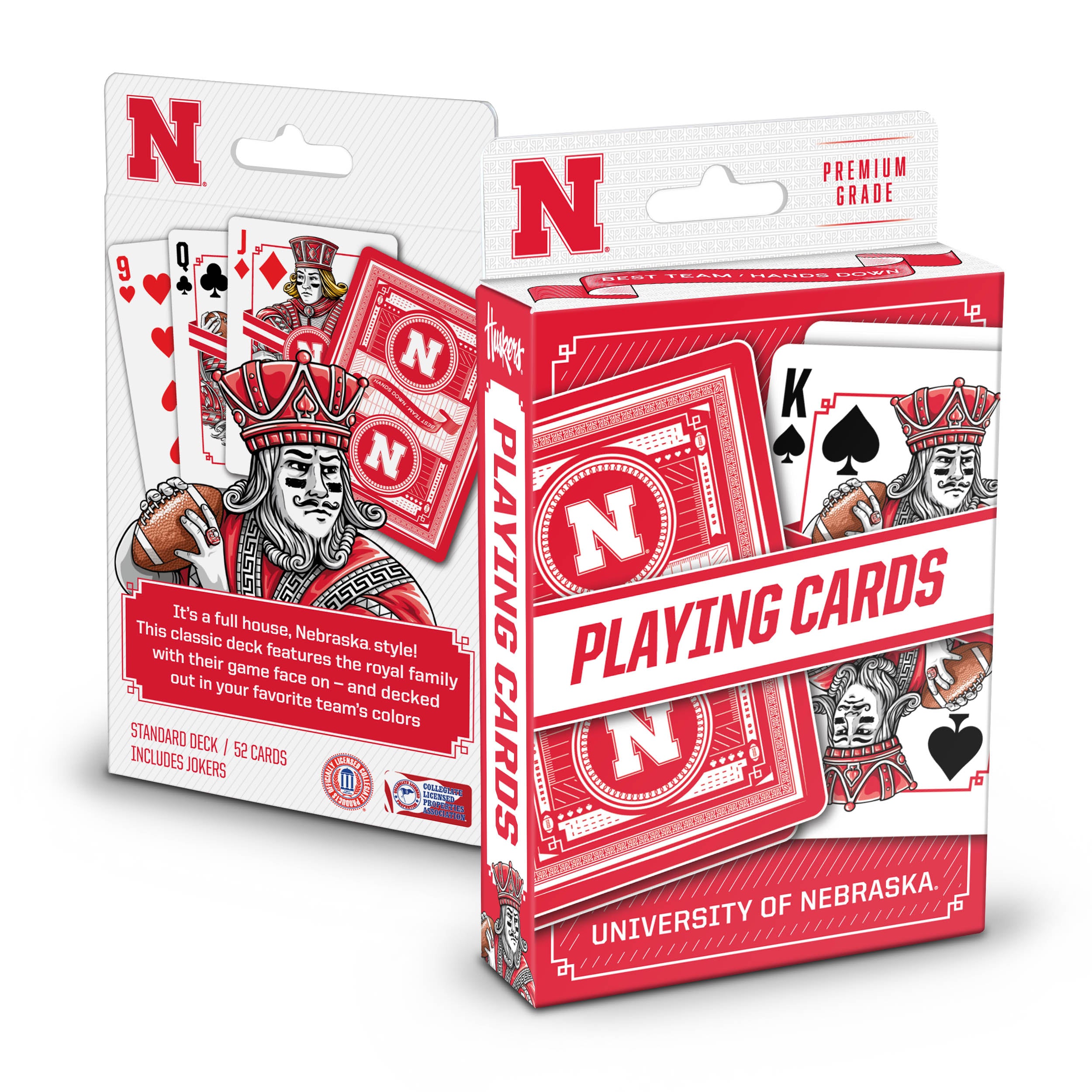 Husker Playing Cards - Nebraska Cornhuskers