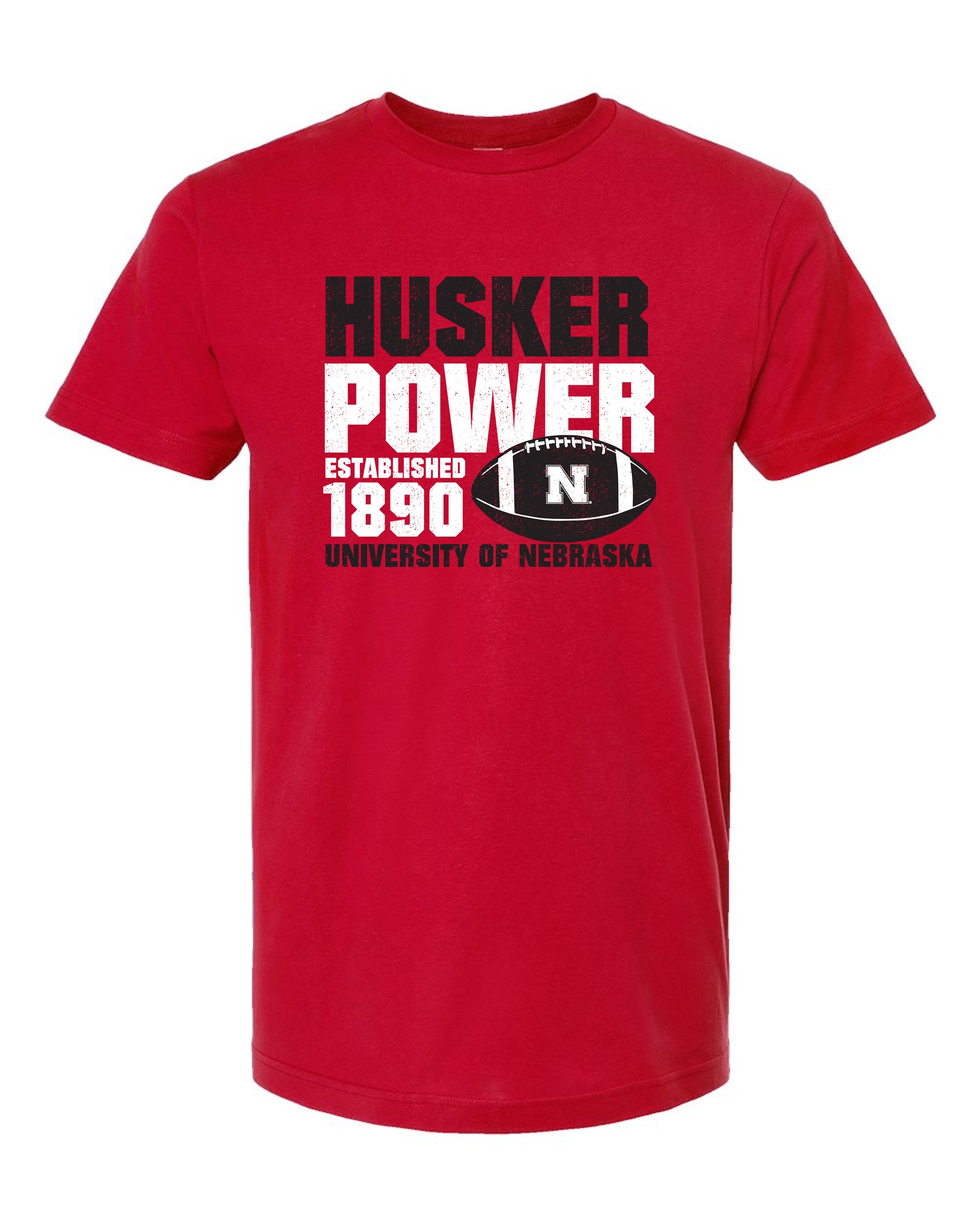 Husker Power 1890 Red Tee - Nebraska Cornhuskers