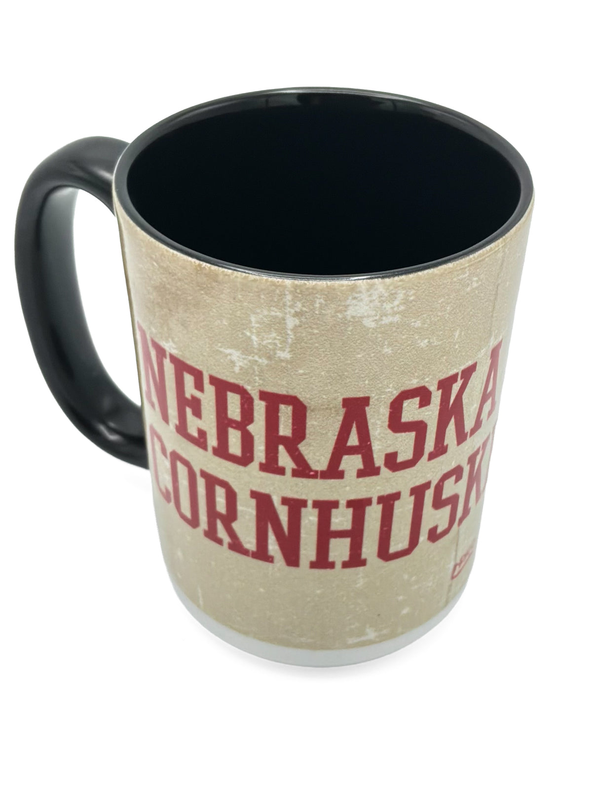 Tan Rugged Nebraska Cornhuskers Varsity Mug