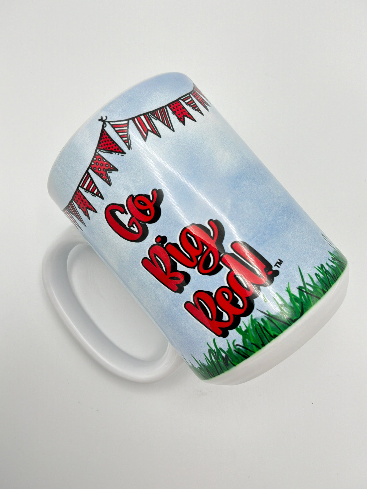 On Our Way to the Nebraska Husker Game Mug
