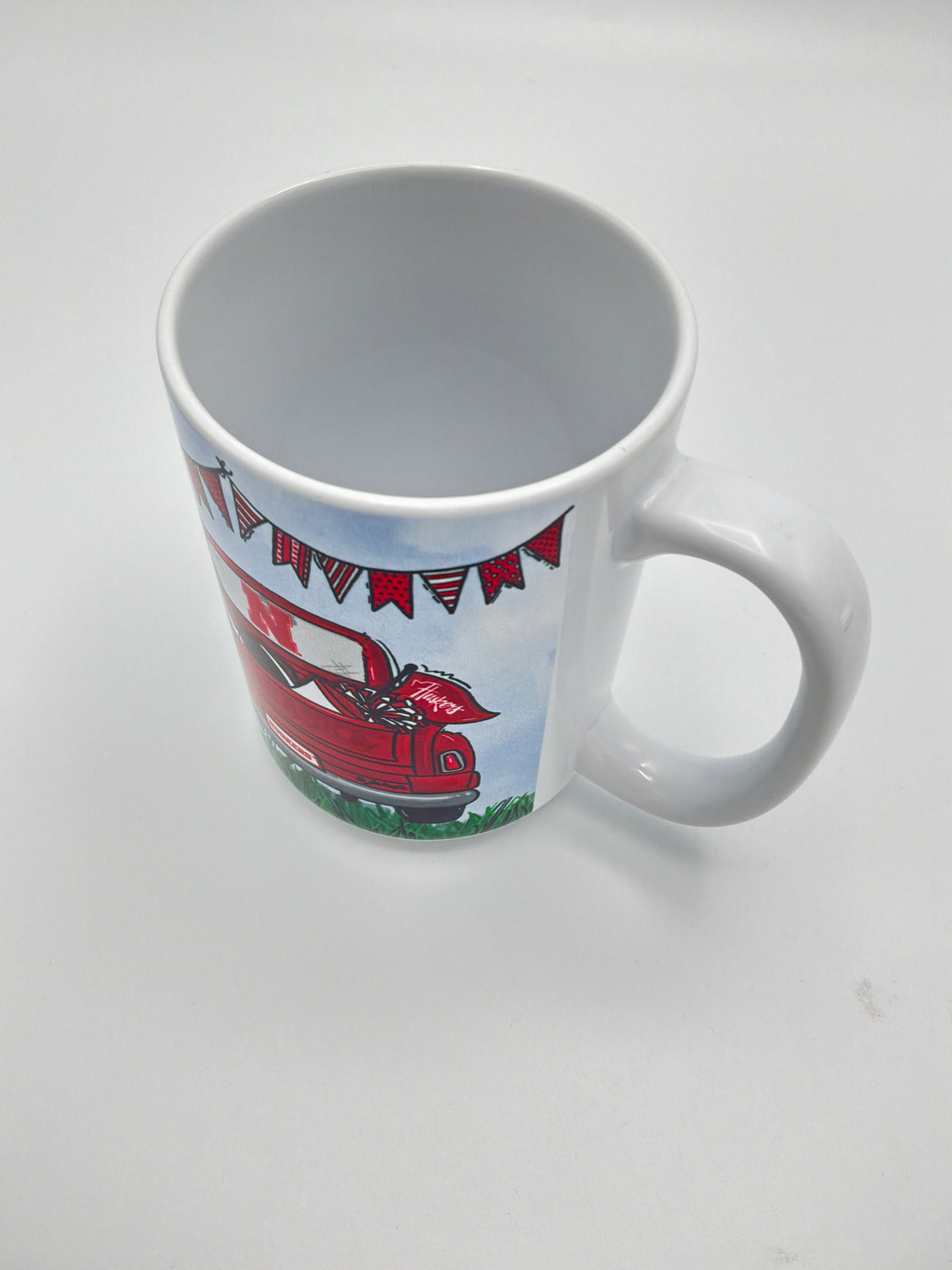 On Our Way to the Nebraska Husker Game Mug