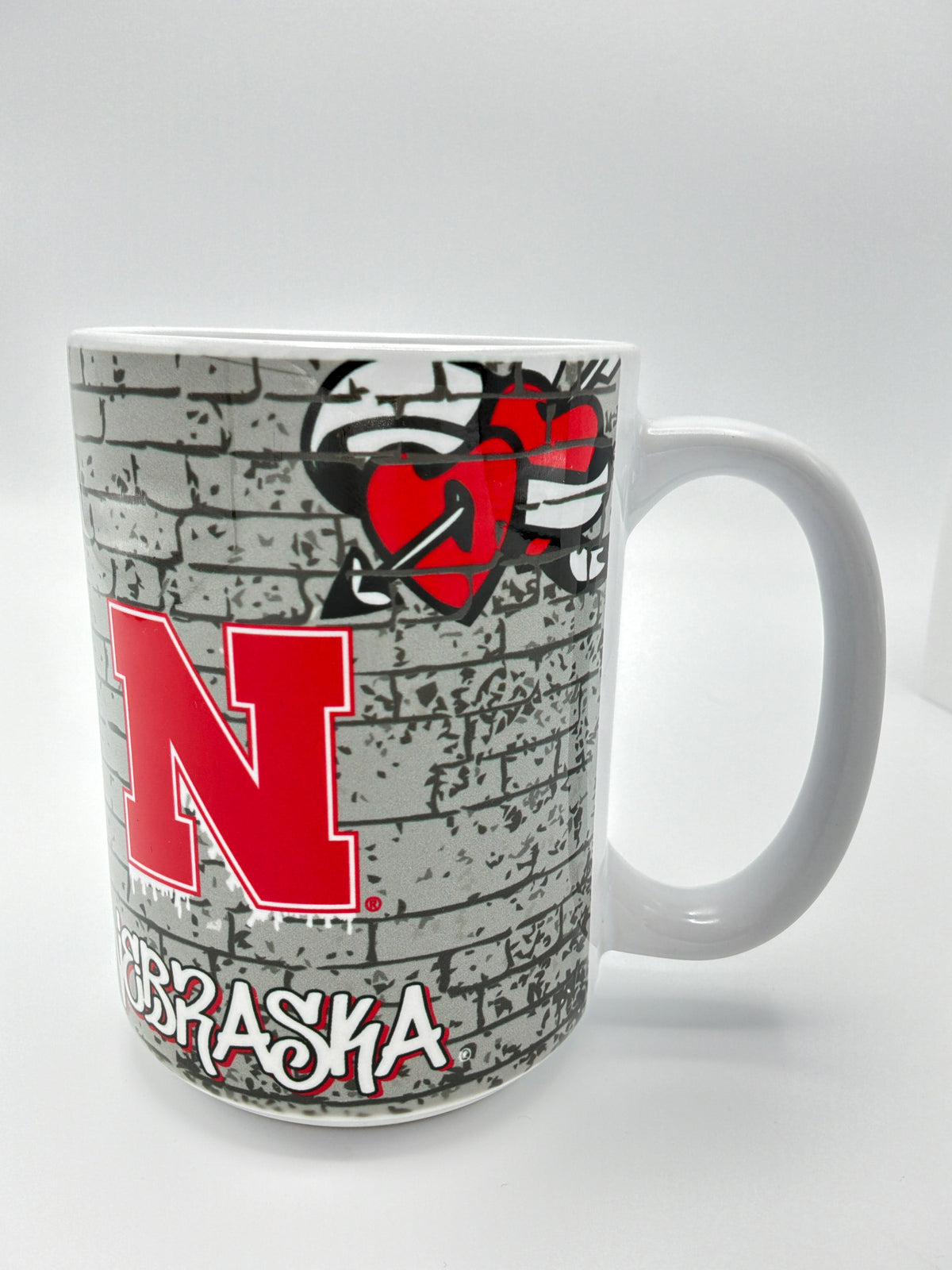 Graffiti Huskers Mug