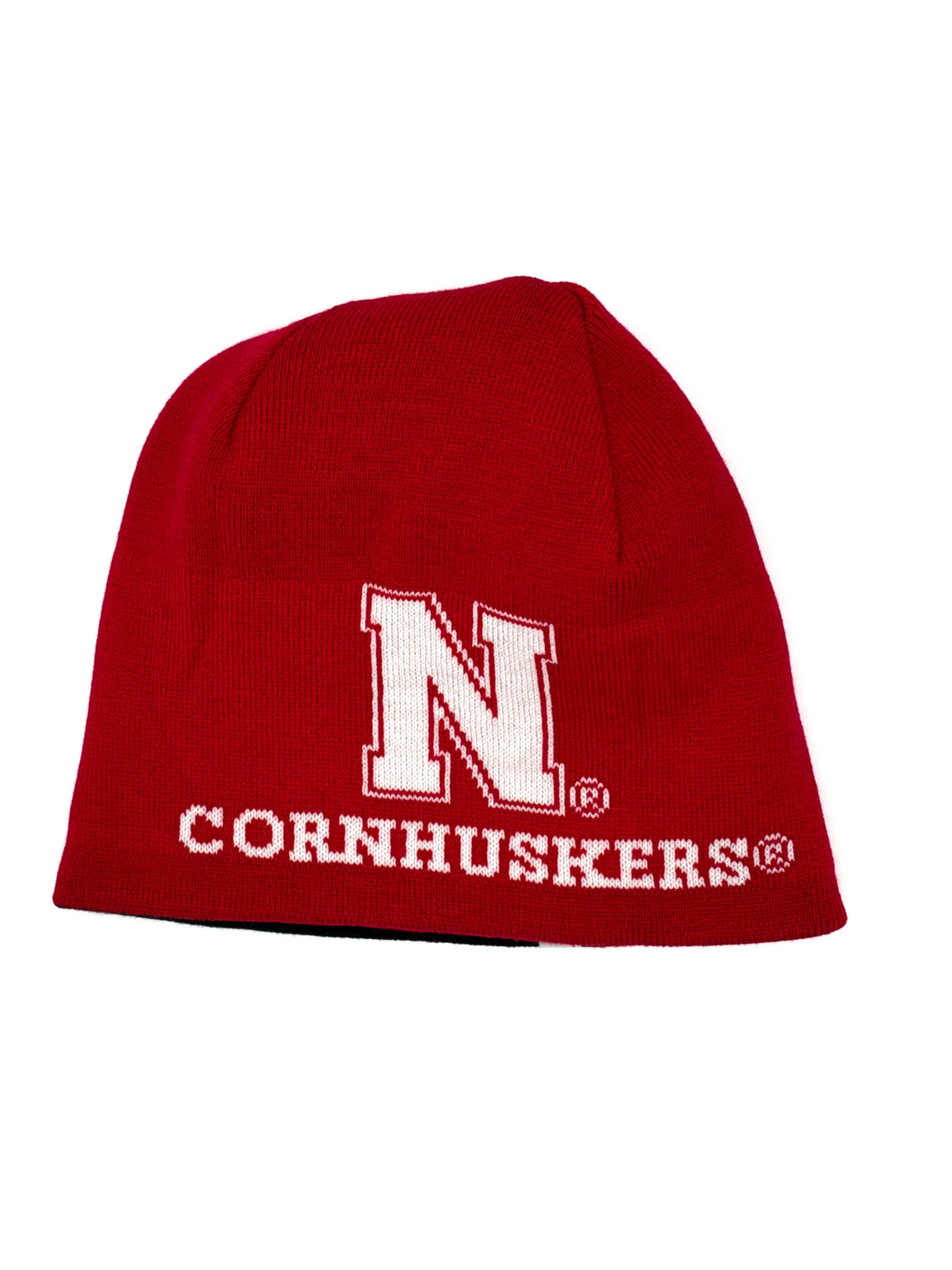 Reversible Skull Cap Nebraska Cornhuskers