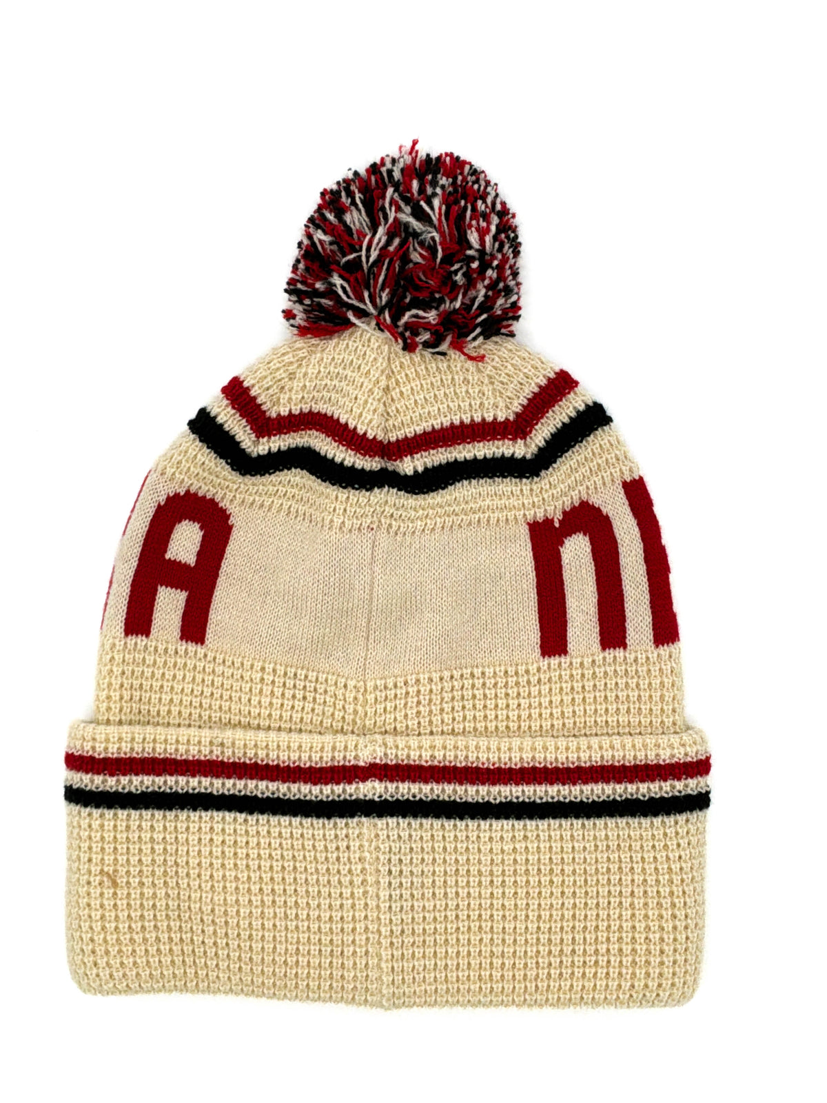 Cream Rugby Nebraska Cornhuskers Beanie
