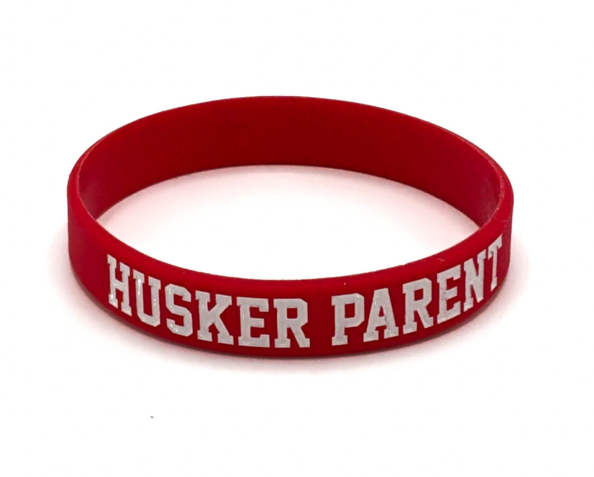 Huskers Rubber Bracelets