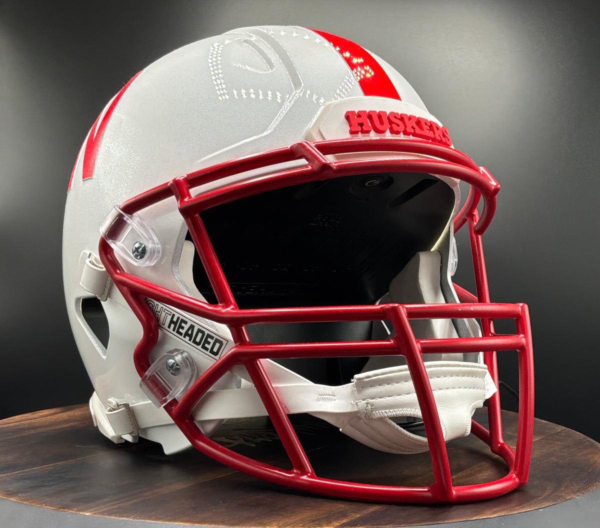 Illuminated Lightheaded Helmet University of Nebraska