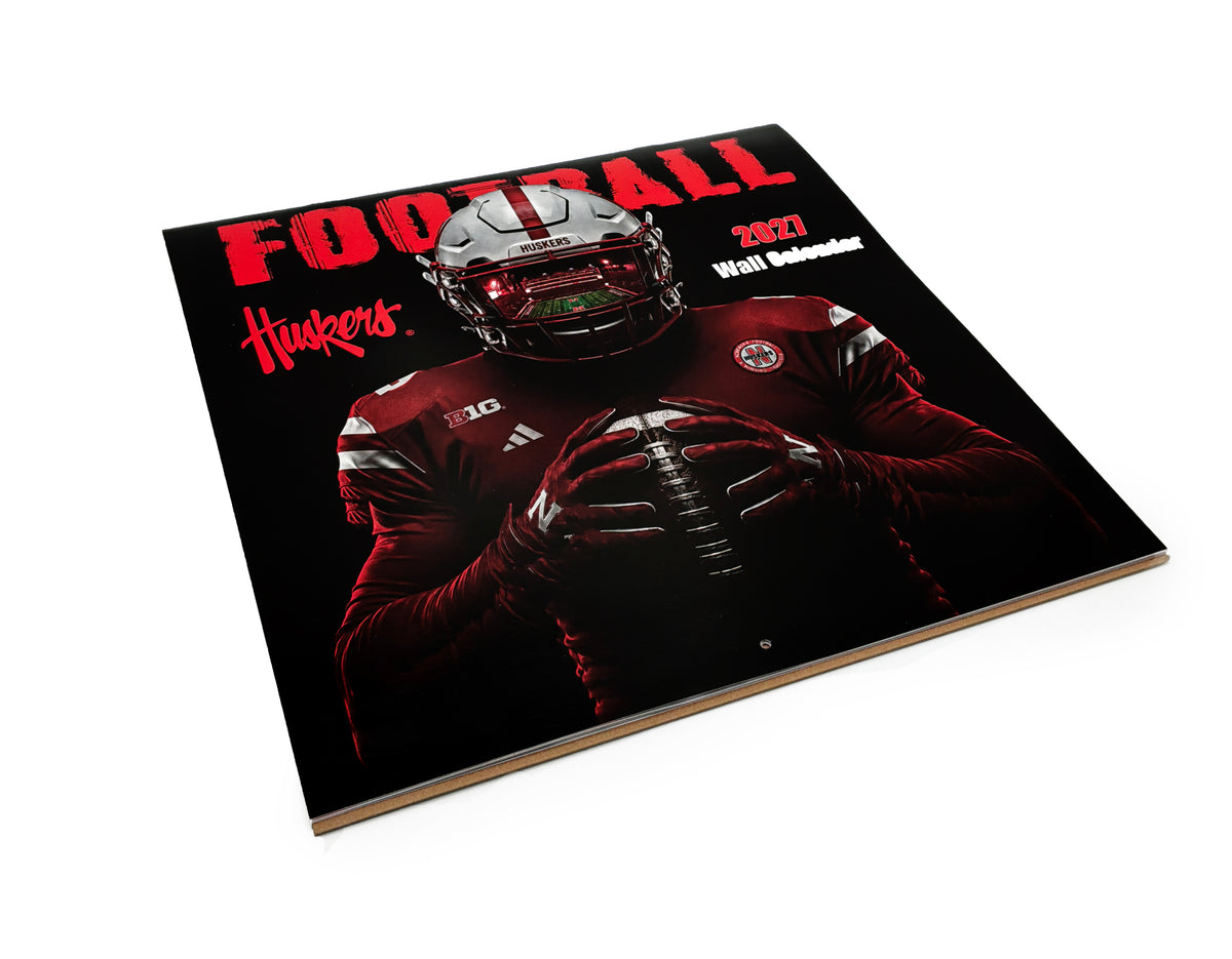 2027 Football Wall Calendar Nebraska Cornhuskers
