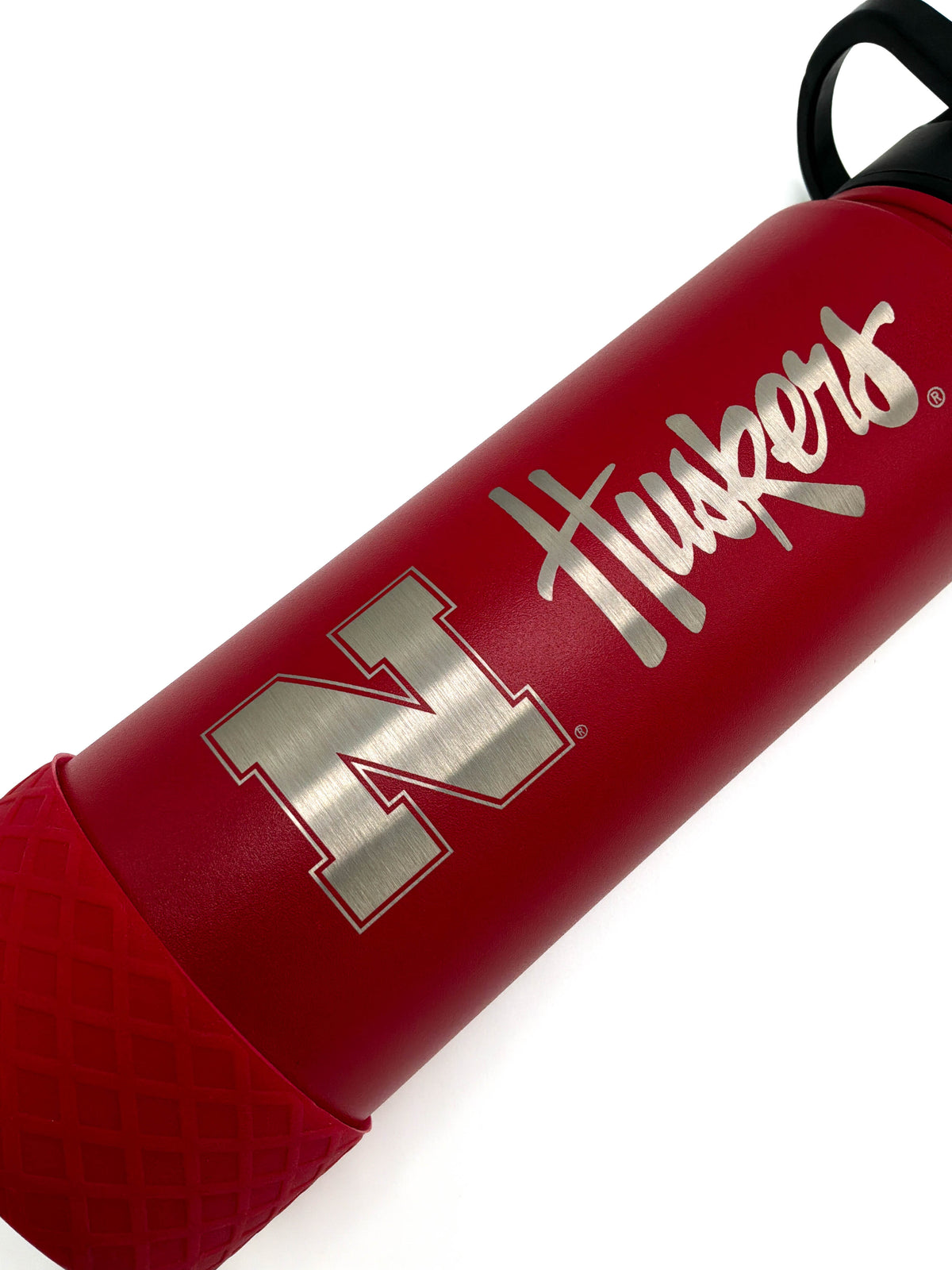 Silicone Base Water Bottle - Nebraska Cornhuskers