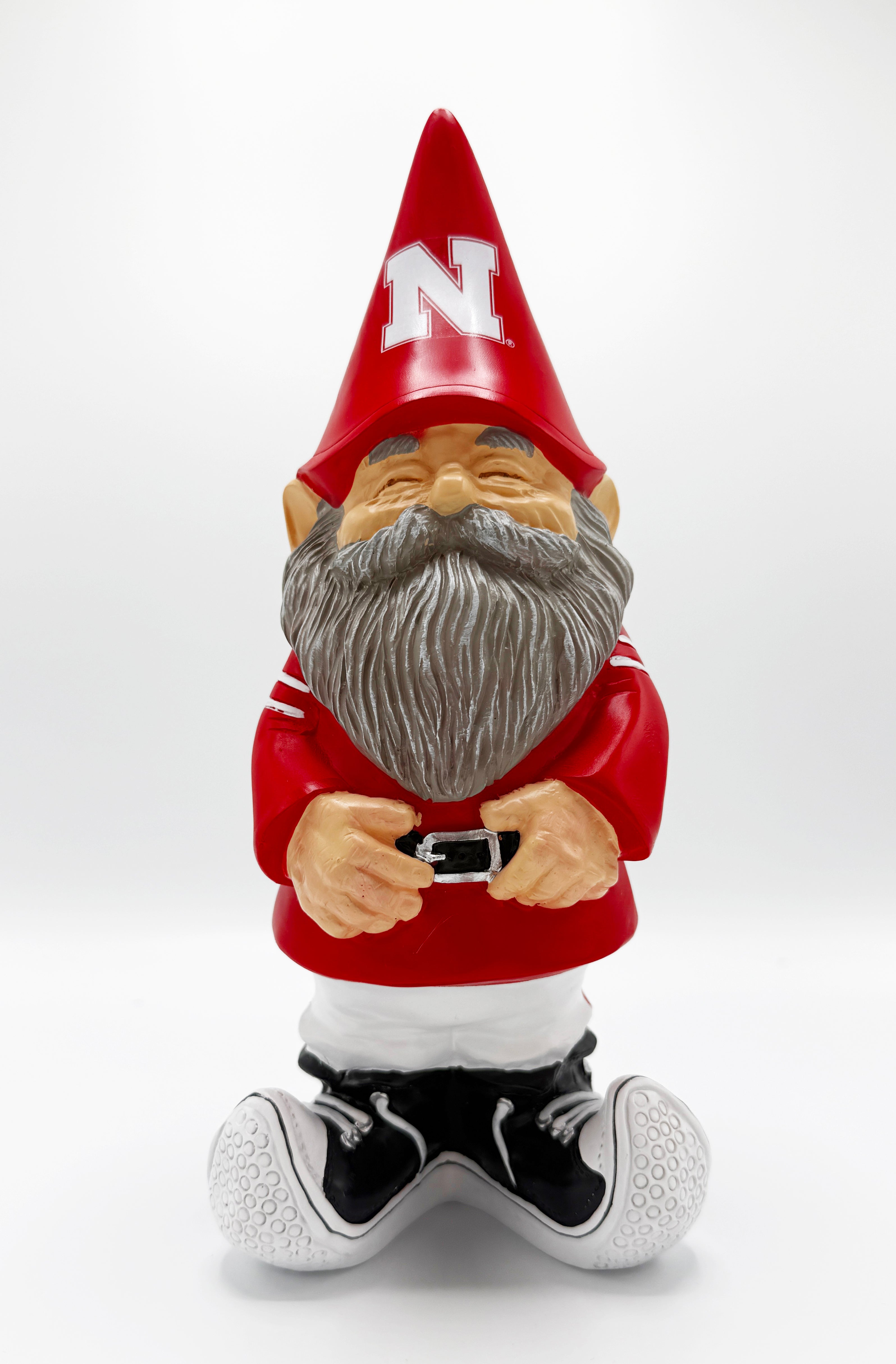 Garden Gnome Red Hat Nebraska Cornhuskers