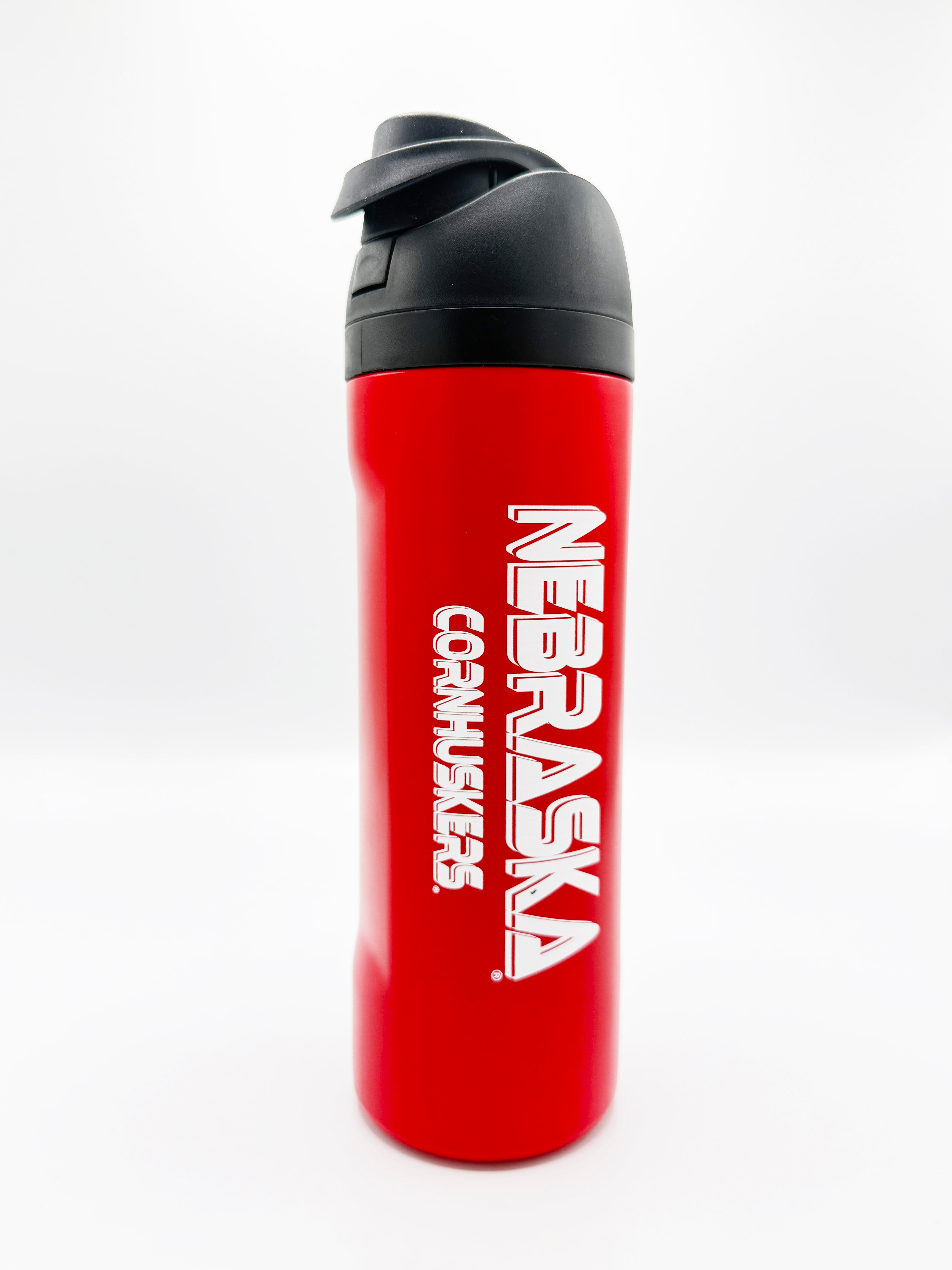Nebraska Cornhuskers Red Water Bottle